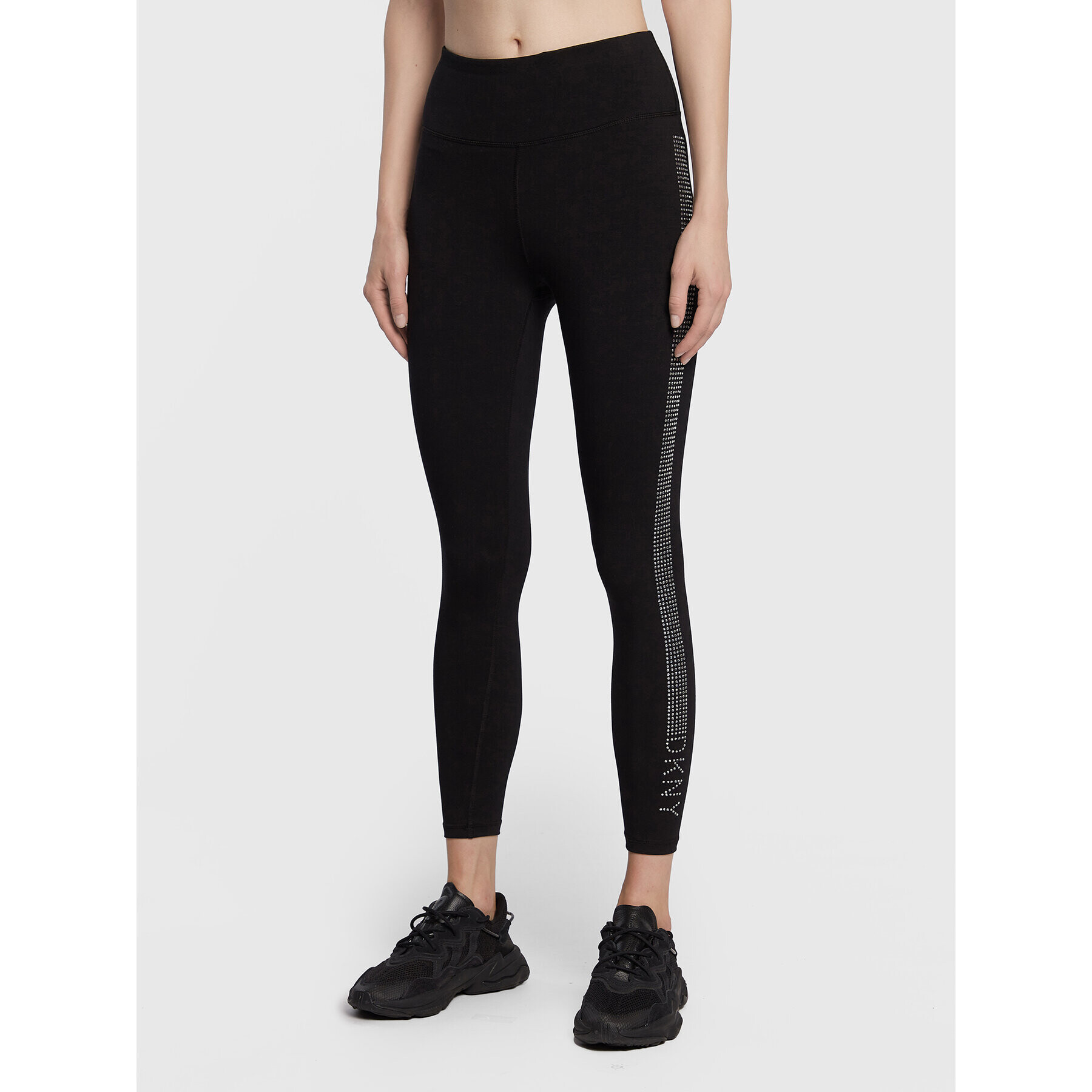 DKNY Sport Colanți DP2P2300 Negru Slim Fit - Pled.ro