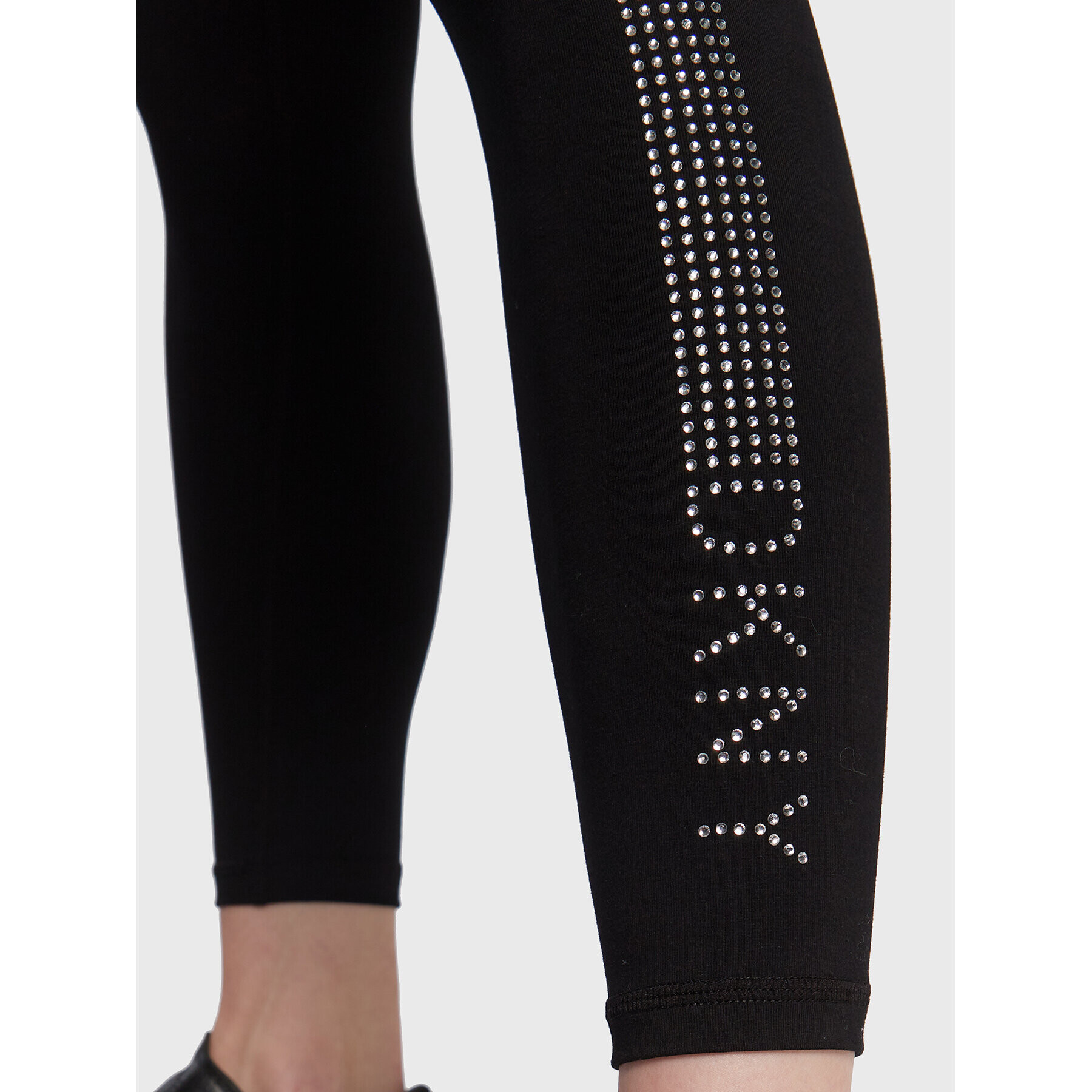 DKNY Sport Colanți DP2P2300 Negru Slim Fit - Pled.ro