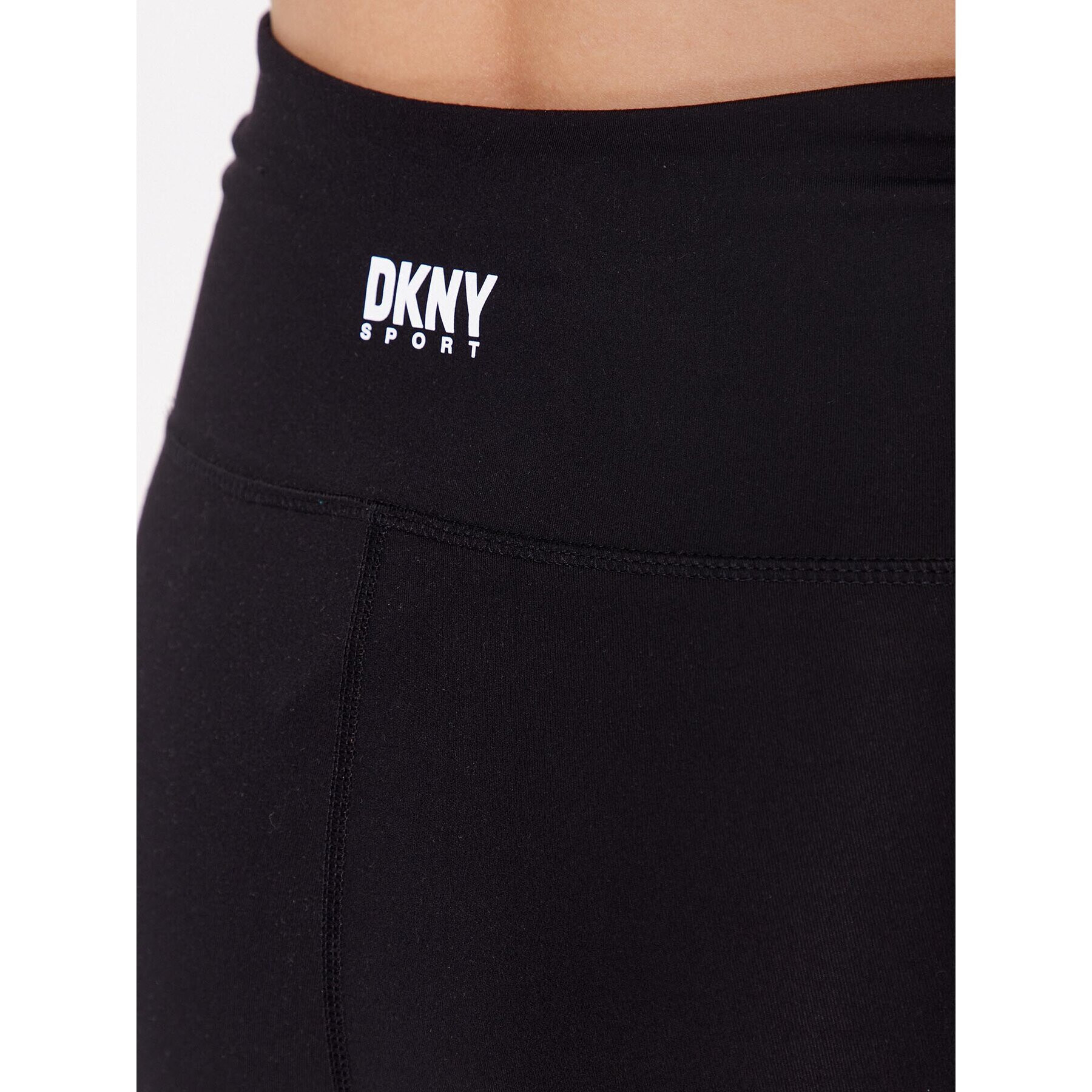 DKNY Sport Colanți DP2P3052 Negru Classic Fit - Pled.ro