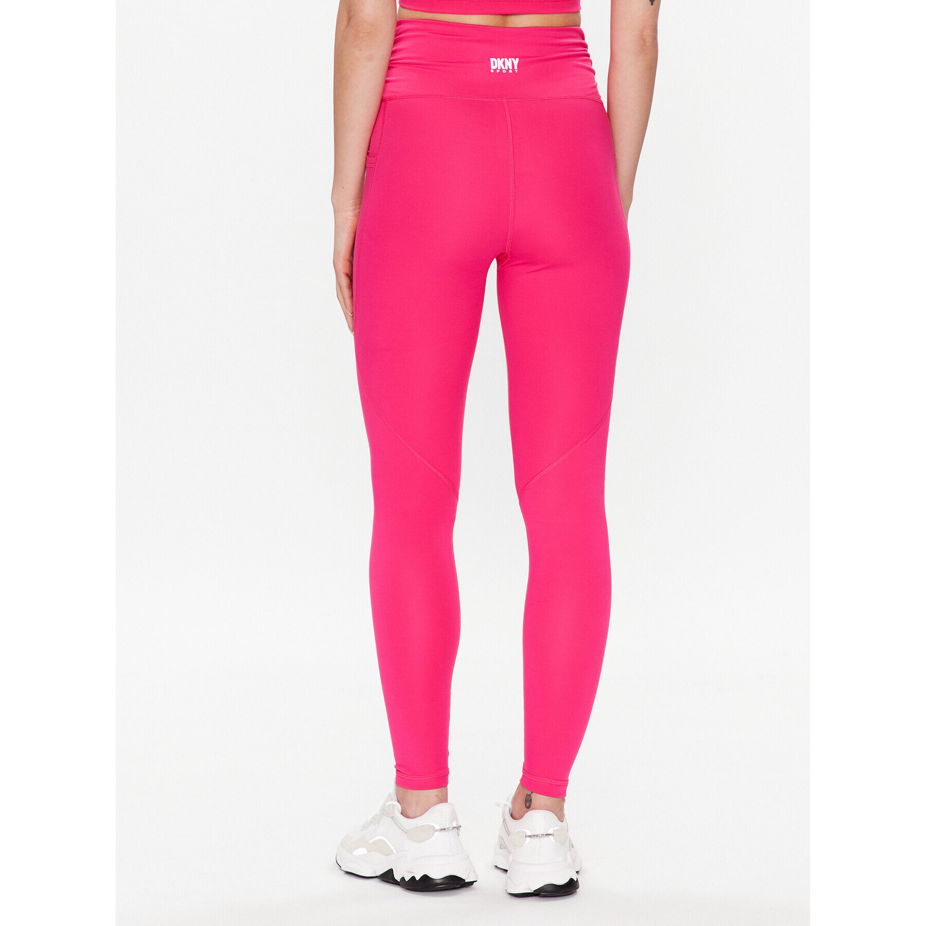 DKNY Sport Colanți DP2P3052 Roz Classic Fit - Pled.ro