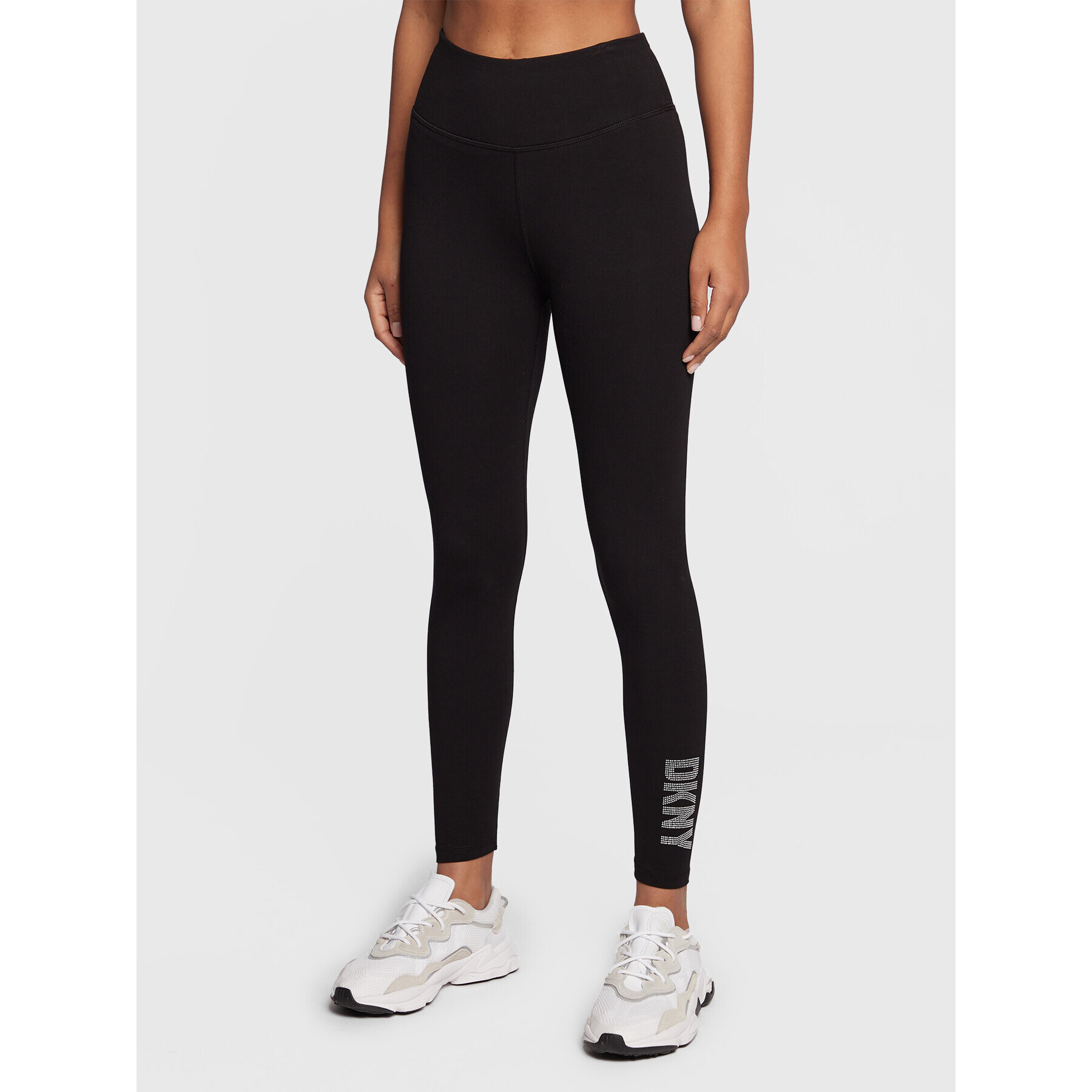 DKNY Sport Colanți DP2P3142 Negru Slim Fit - Pled.ro