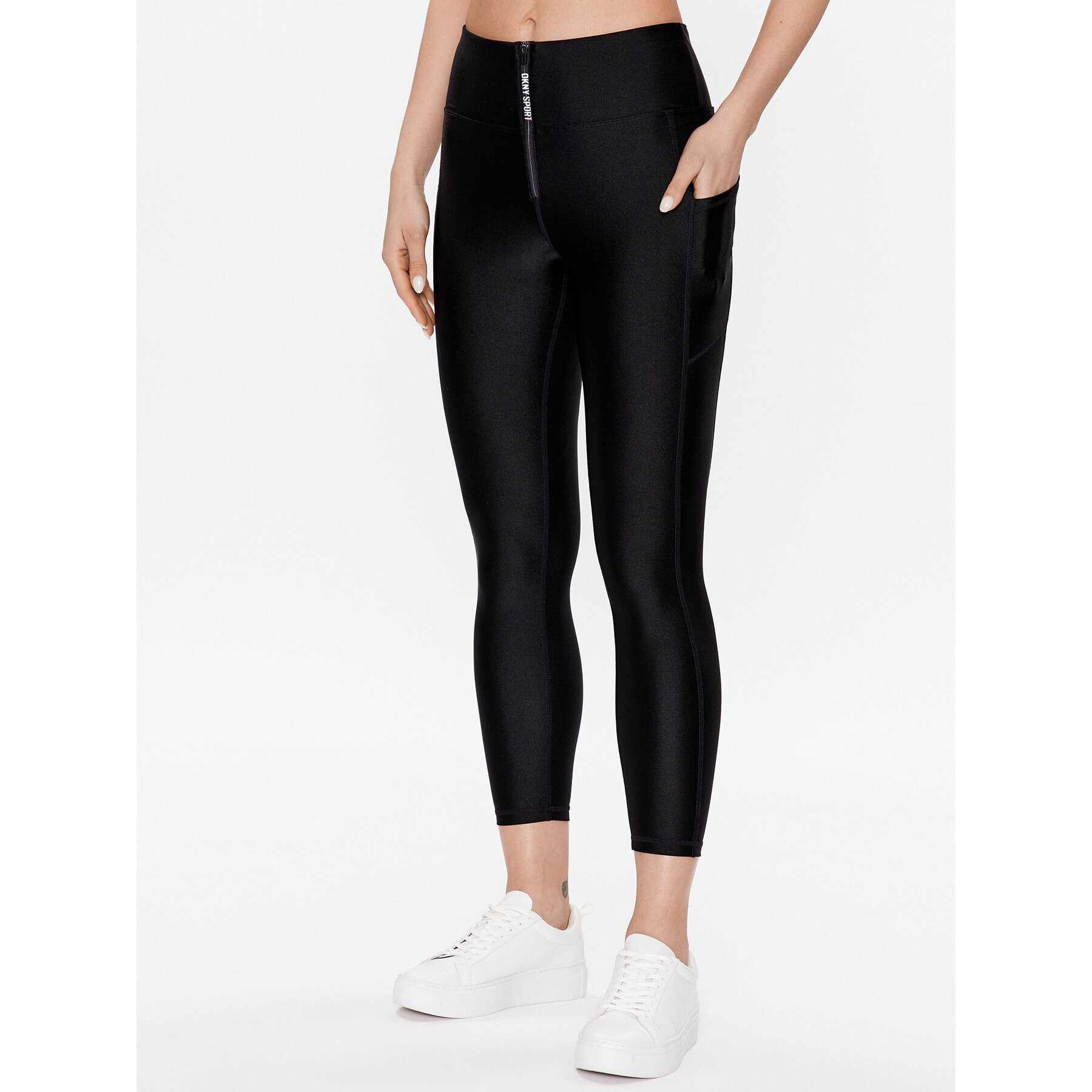 DKNY Sport Colanți DP2P3176 Negru Active Fit - Pled.ro