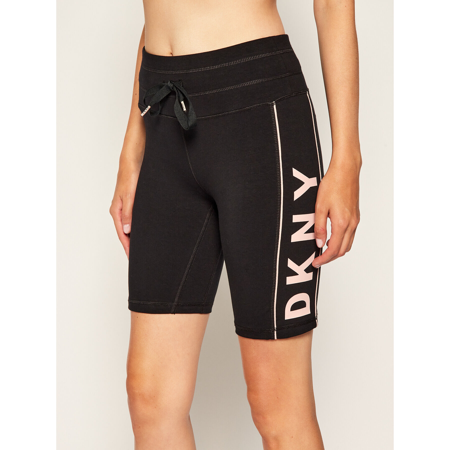 DKNY Sport Pantaloni scurți sport DP0S4738 Negru Slim Fit - Pled.ro