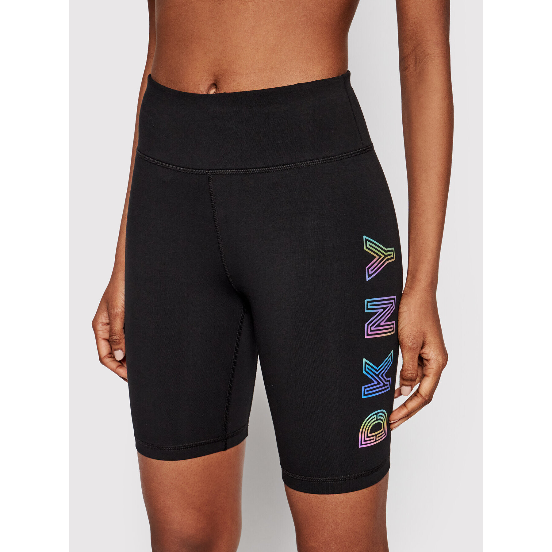 DKNY Sport Pantaloni scurți sport DP1S4748 Negru Slim Fit - Pled.ro