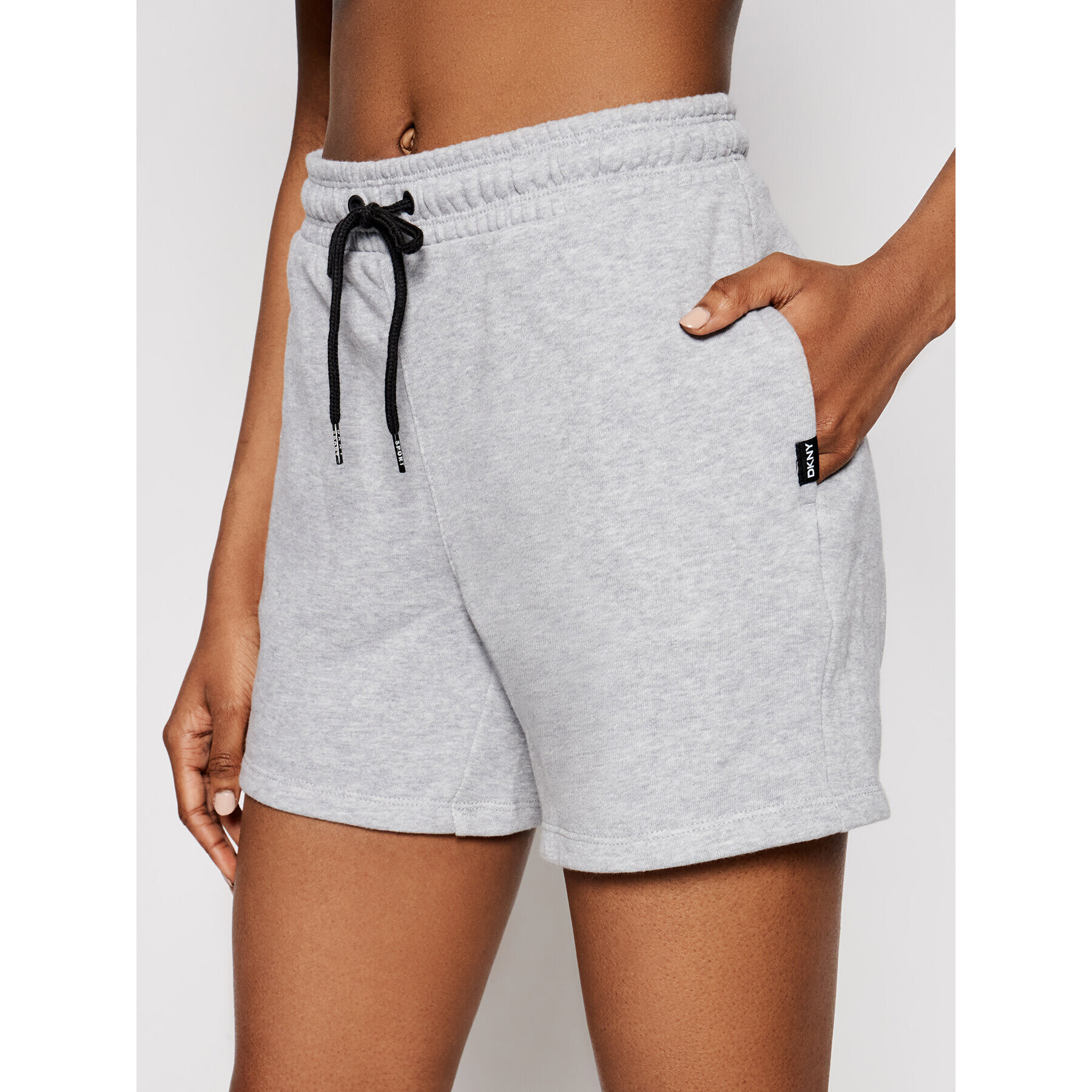 DKNY Sport Pantaloni scurți sport DP1S4845 Gri Regular Fit - Pled.ro