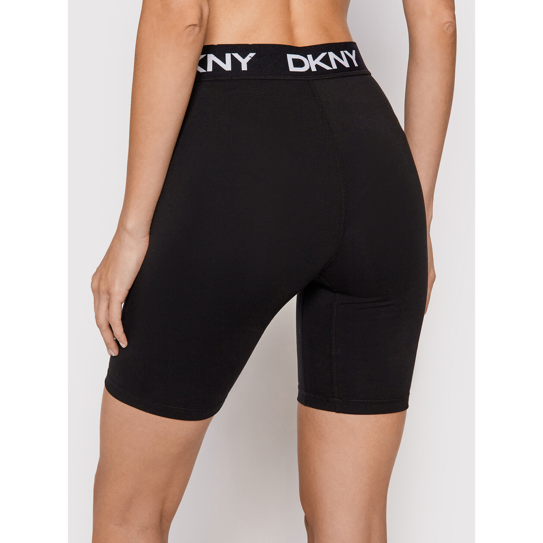 DKNY Sport Pantaloni scurți sport DP1S4914 Negru Skinny Fit - Pled.ro