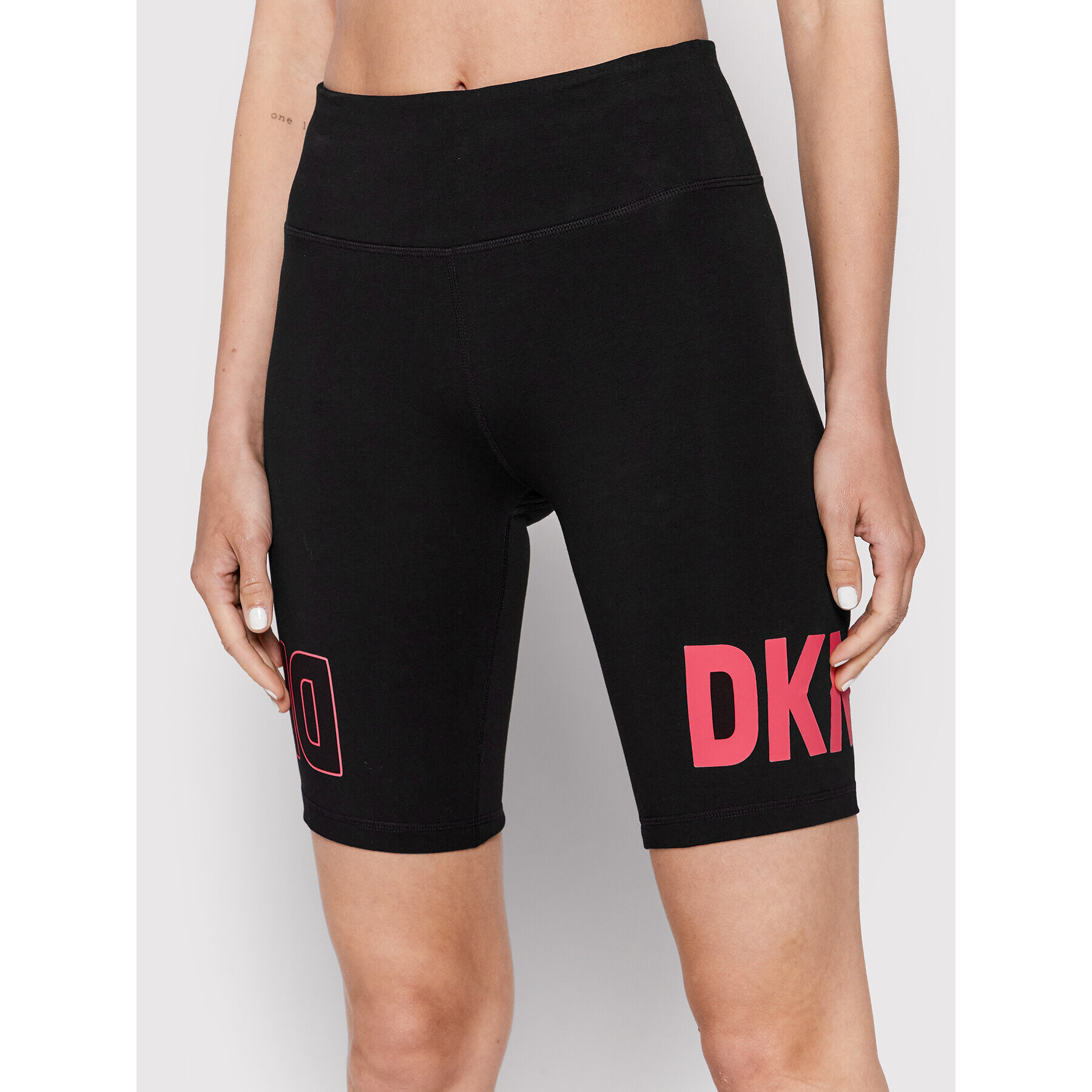 DKNY Sport Pantaloni scurți sport DP2S4937 Negru Slim Fit - Pled.ro