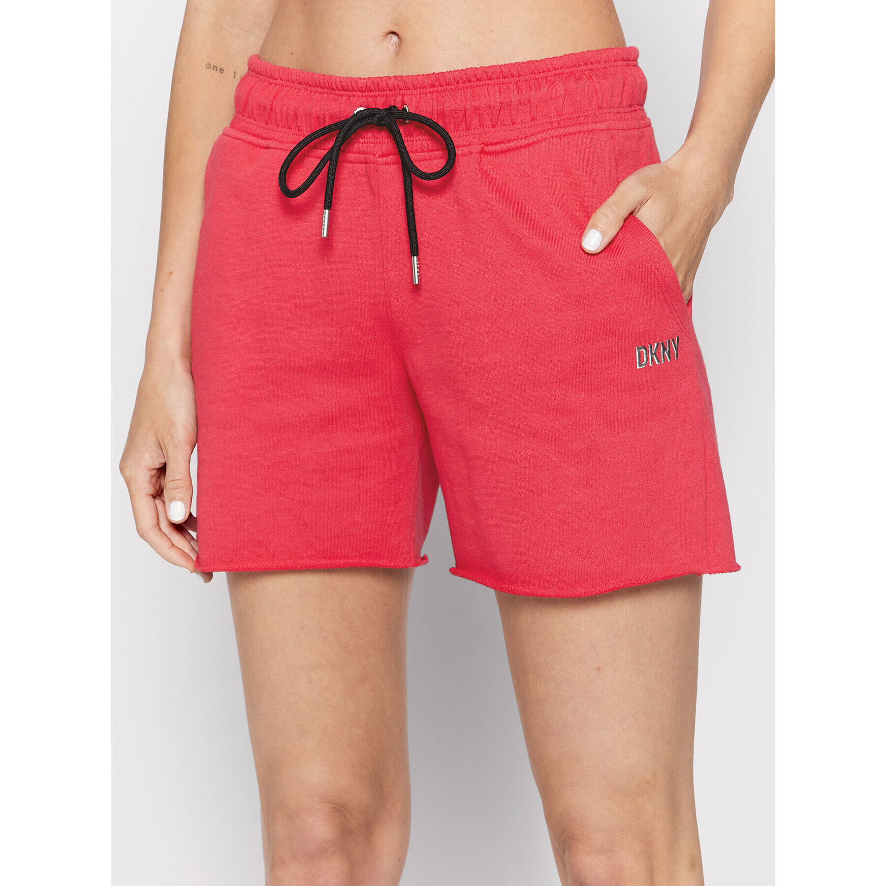 DKNY Sport Pantaloni scurți sport DP2S5012 Roz Regular Fit - Pled.ro