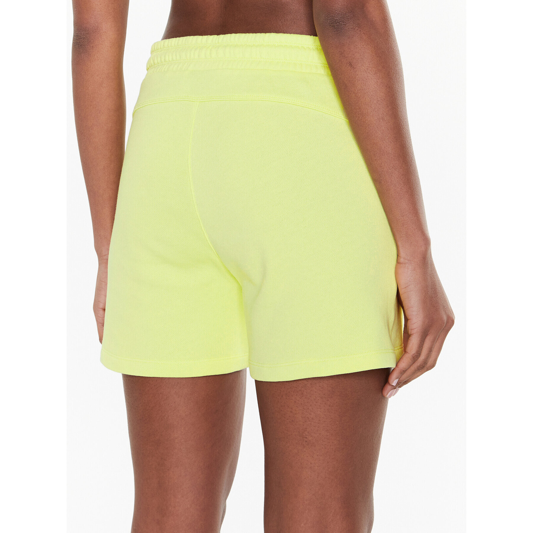 DKNY Sport Pantaloni scurți sport DP2S4993 Galben Classic Fit - Pled.ro