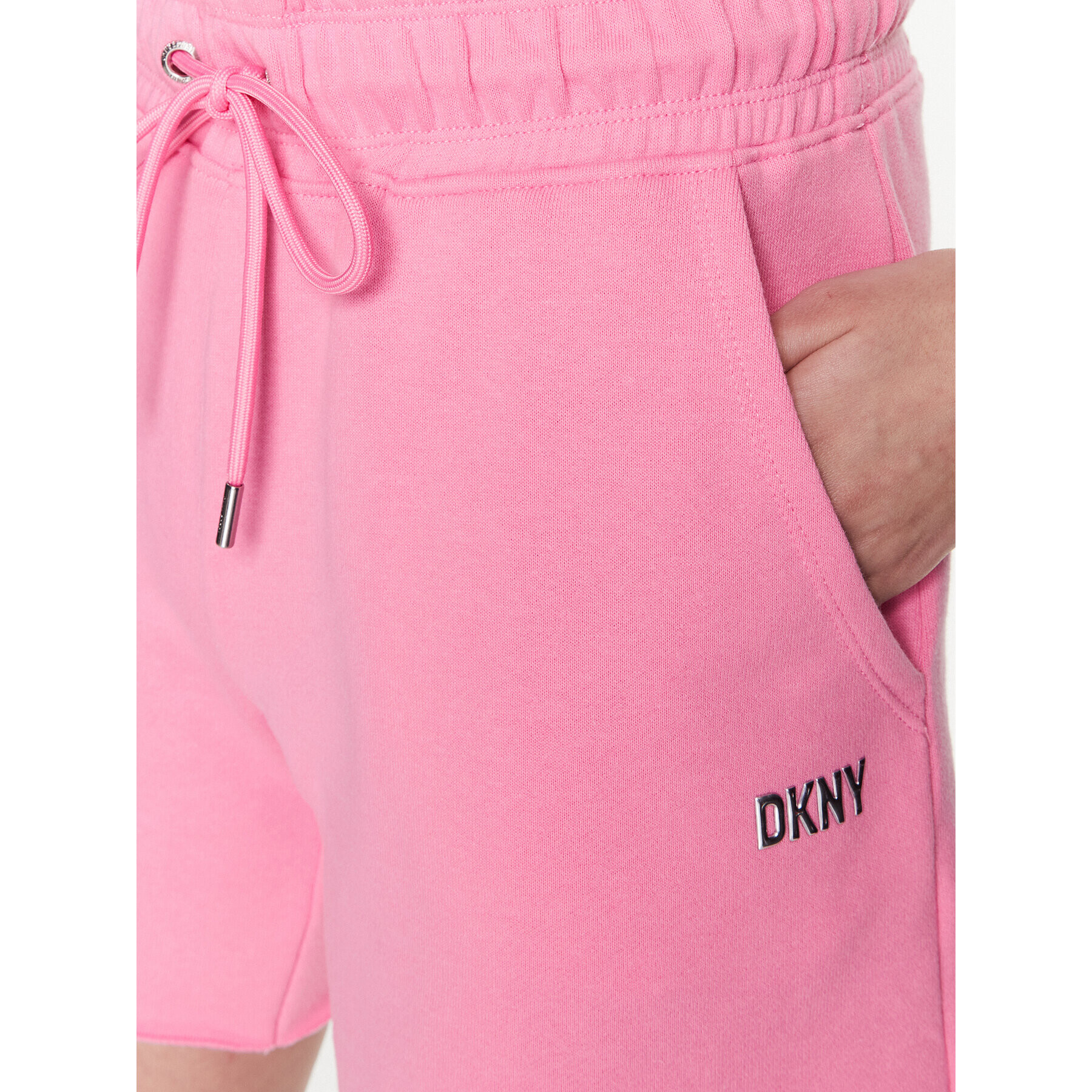 DKNY Sport Pantaloni scurți sport DP2S5012 Roz Classic Fit - Pled.ro