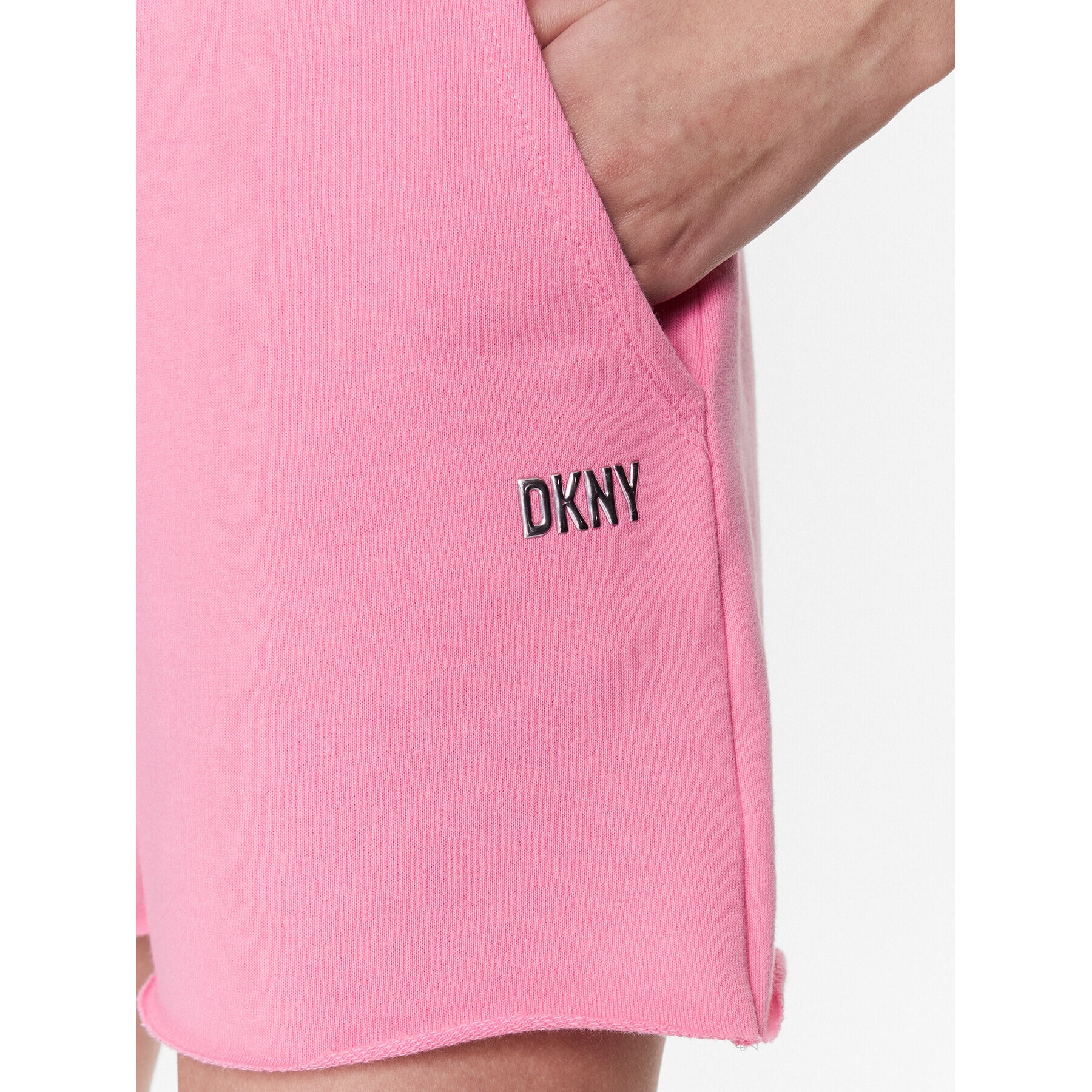 DKNY Sport Pantaloni scurți sport DP2S5012 Roz Classic Fit - Pled.ro