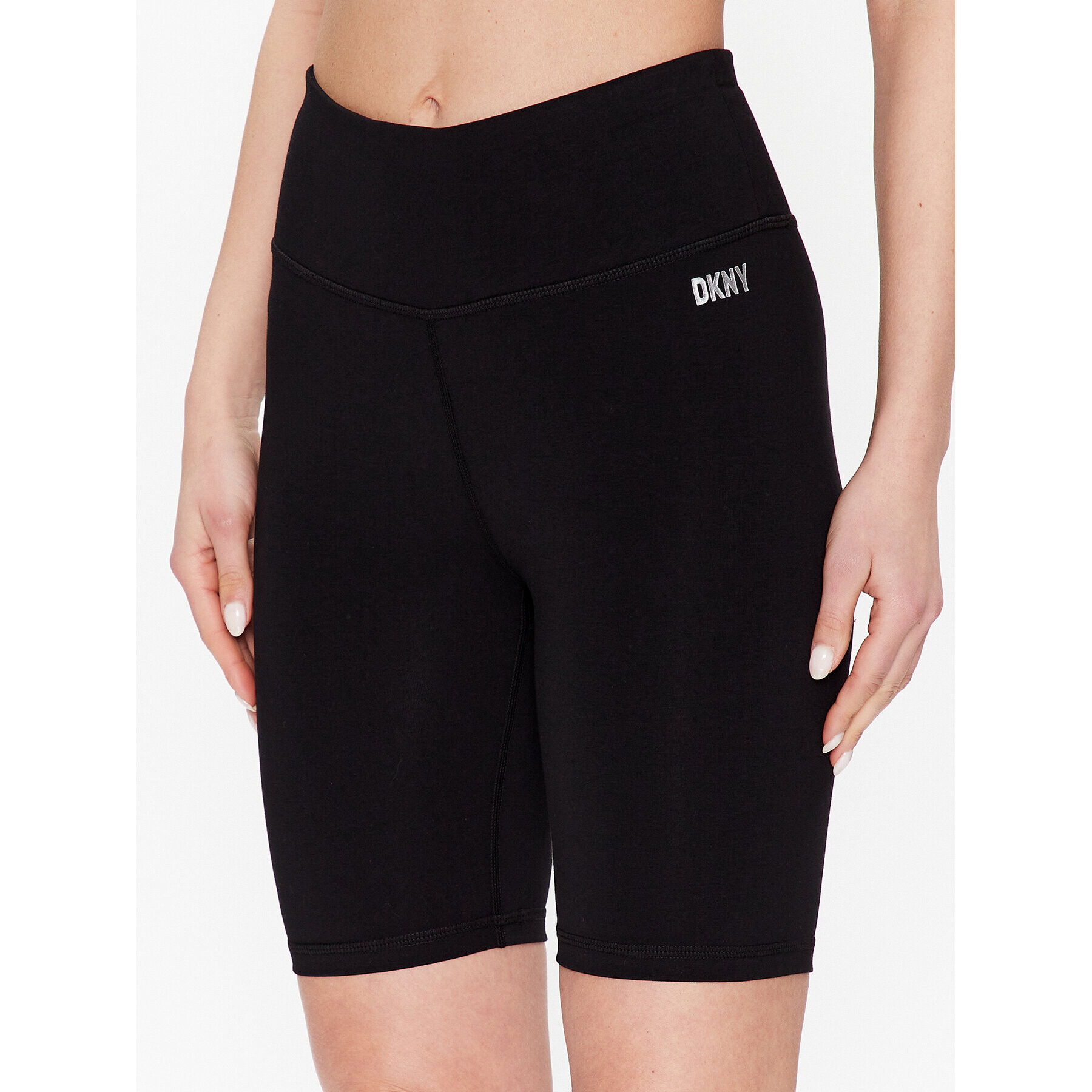 DKNY Sport Pantaloni scurți sport DP2S5014 Negru Active Fit - Pled.ro