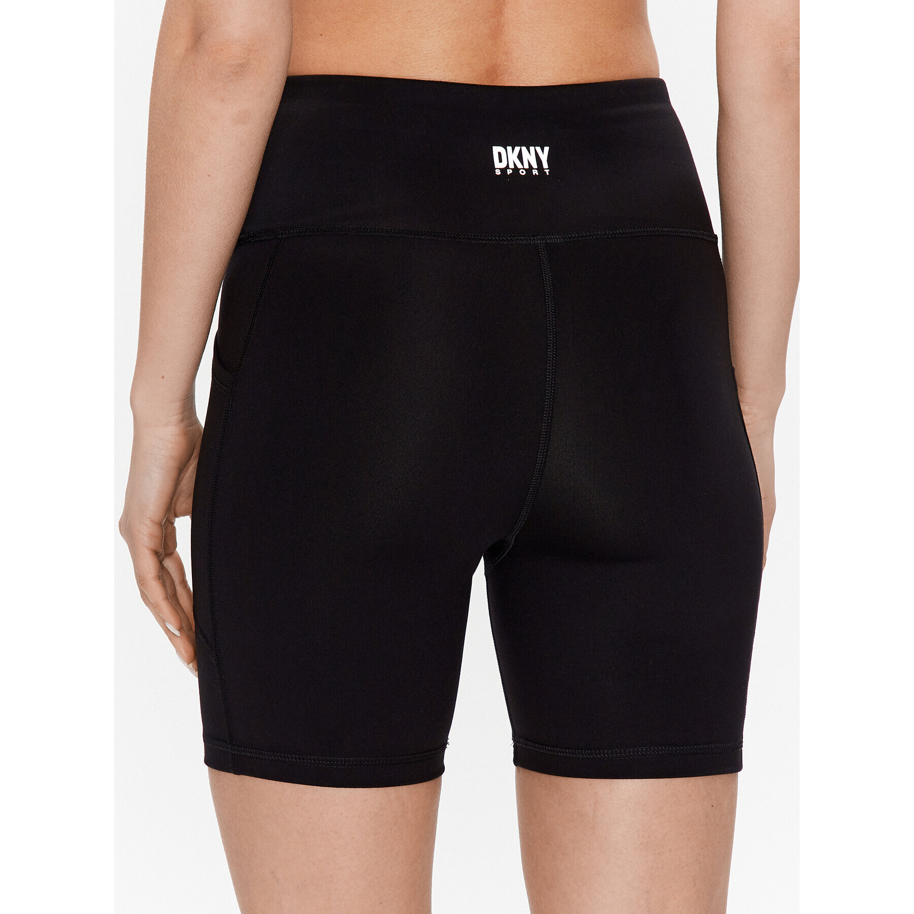 DKNY Sport Pantaloni scurți sport DP2S5088 Negru Active Fit - Pled.ro