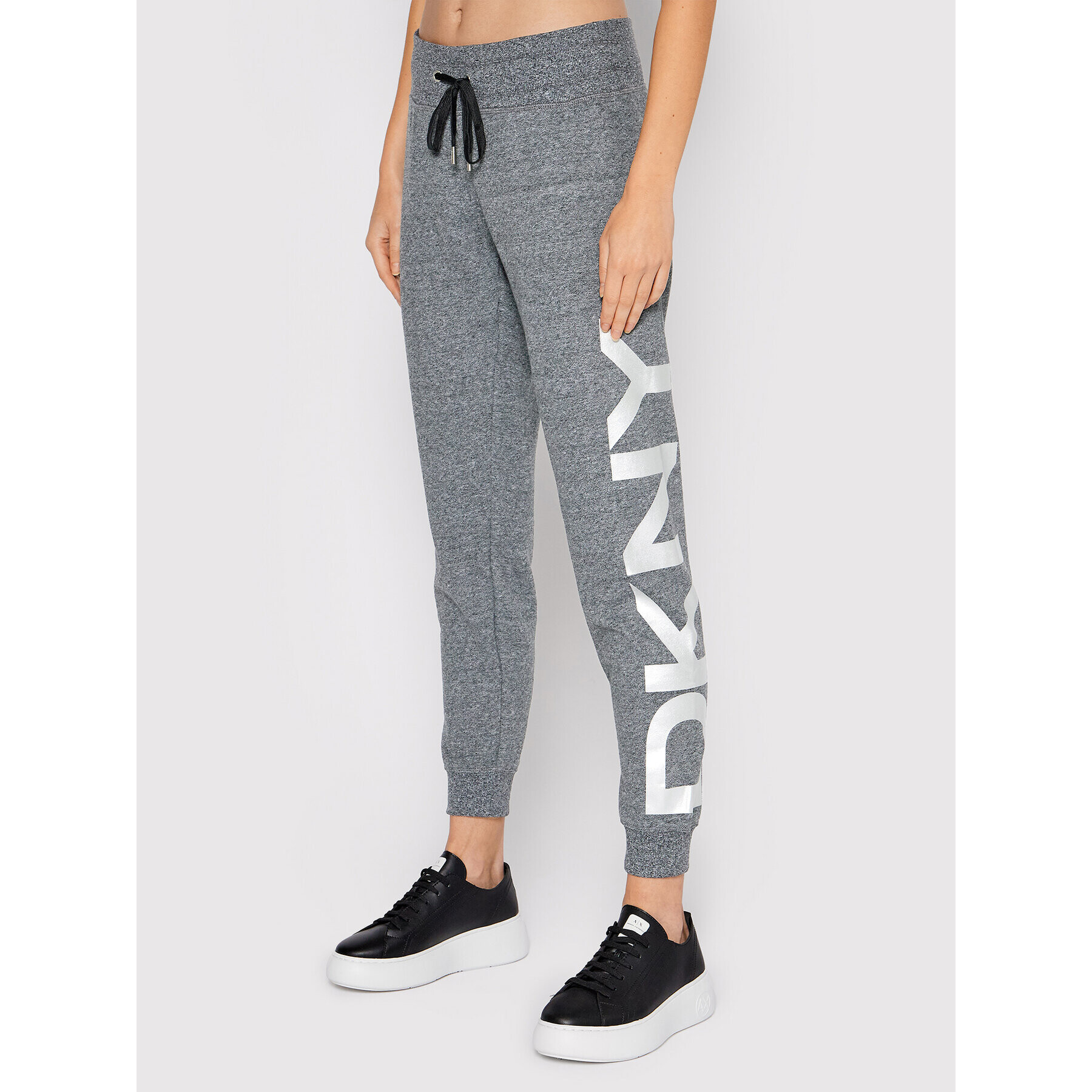 DKNY Sport Pantaloni trening DP1P1251 Gri Regular Fit - Pled.ro