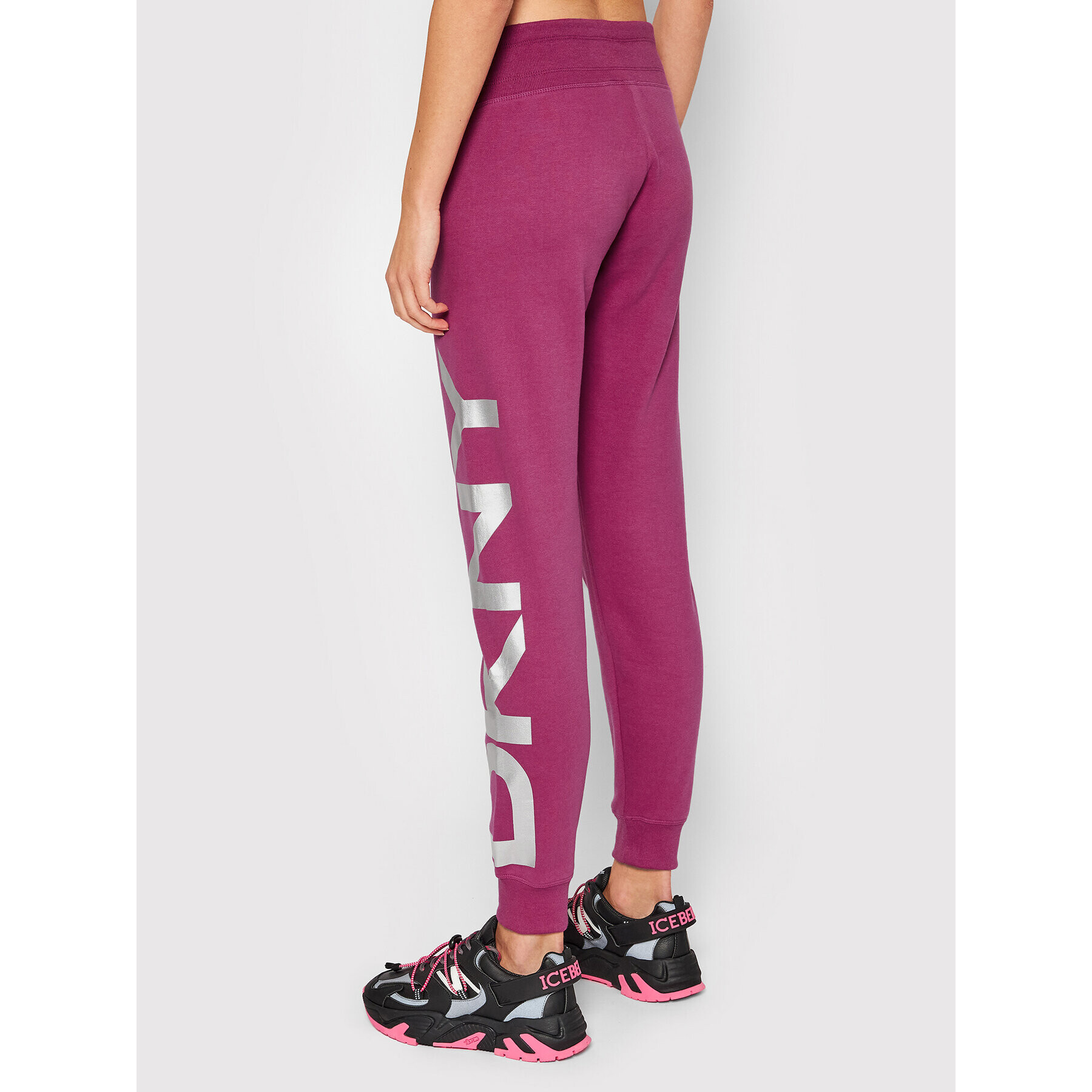 DKNY Sport Pantaloni trening DP1P1251 Violet Regular Fit - Pled.ro