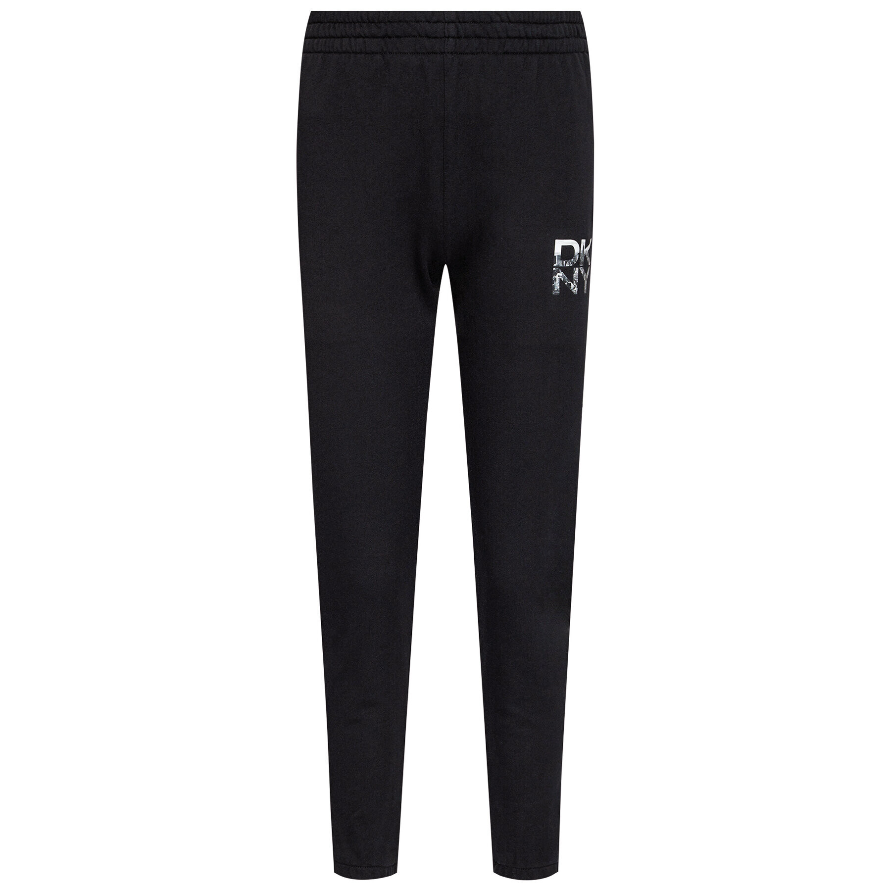 DKNY Sport Pantaloni trening DP1P2620 Negru Regular Fit - Pled.ro