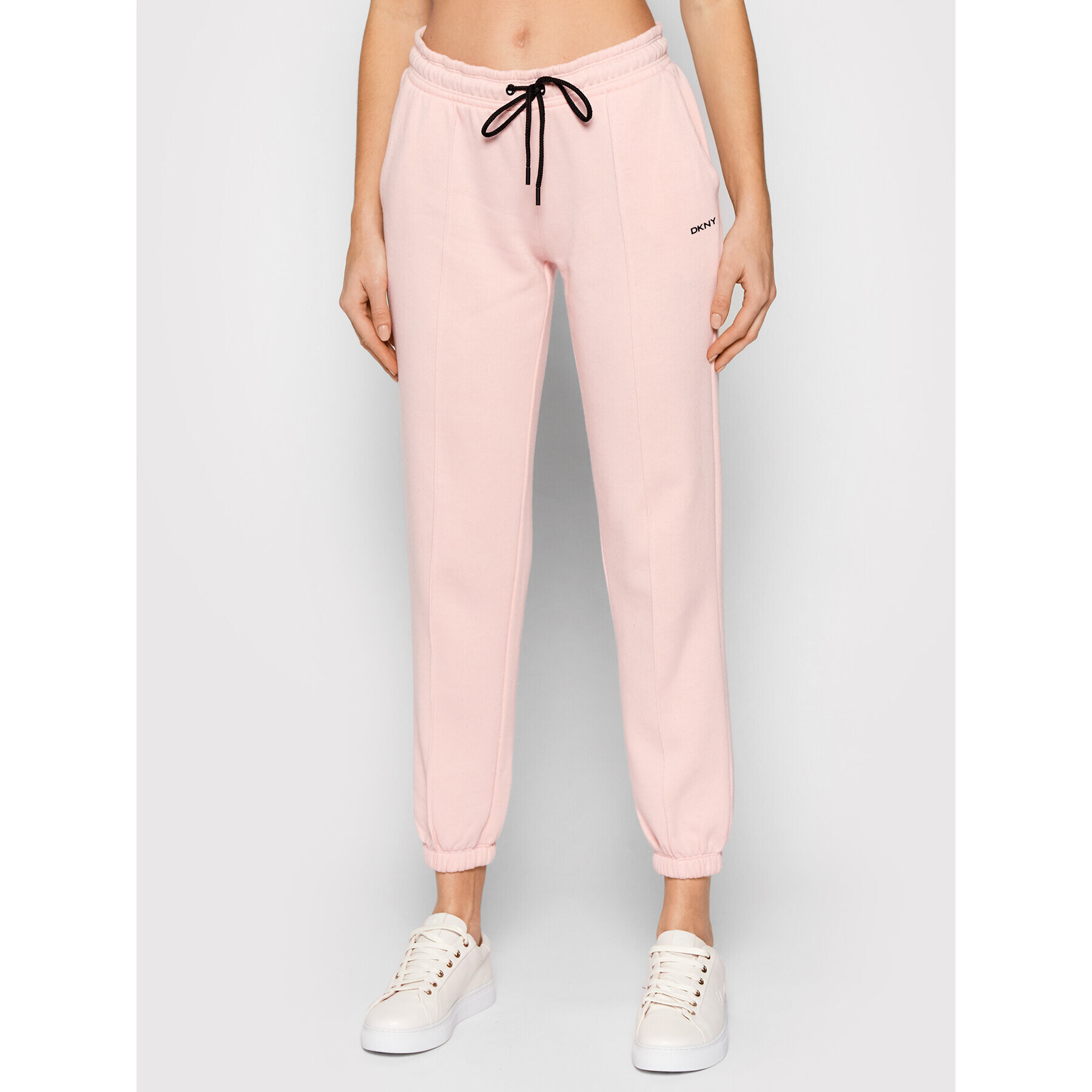 DKNY Sport Pantaloni trening DP1P2743 Roz Regular Fit - Pled.ro