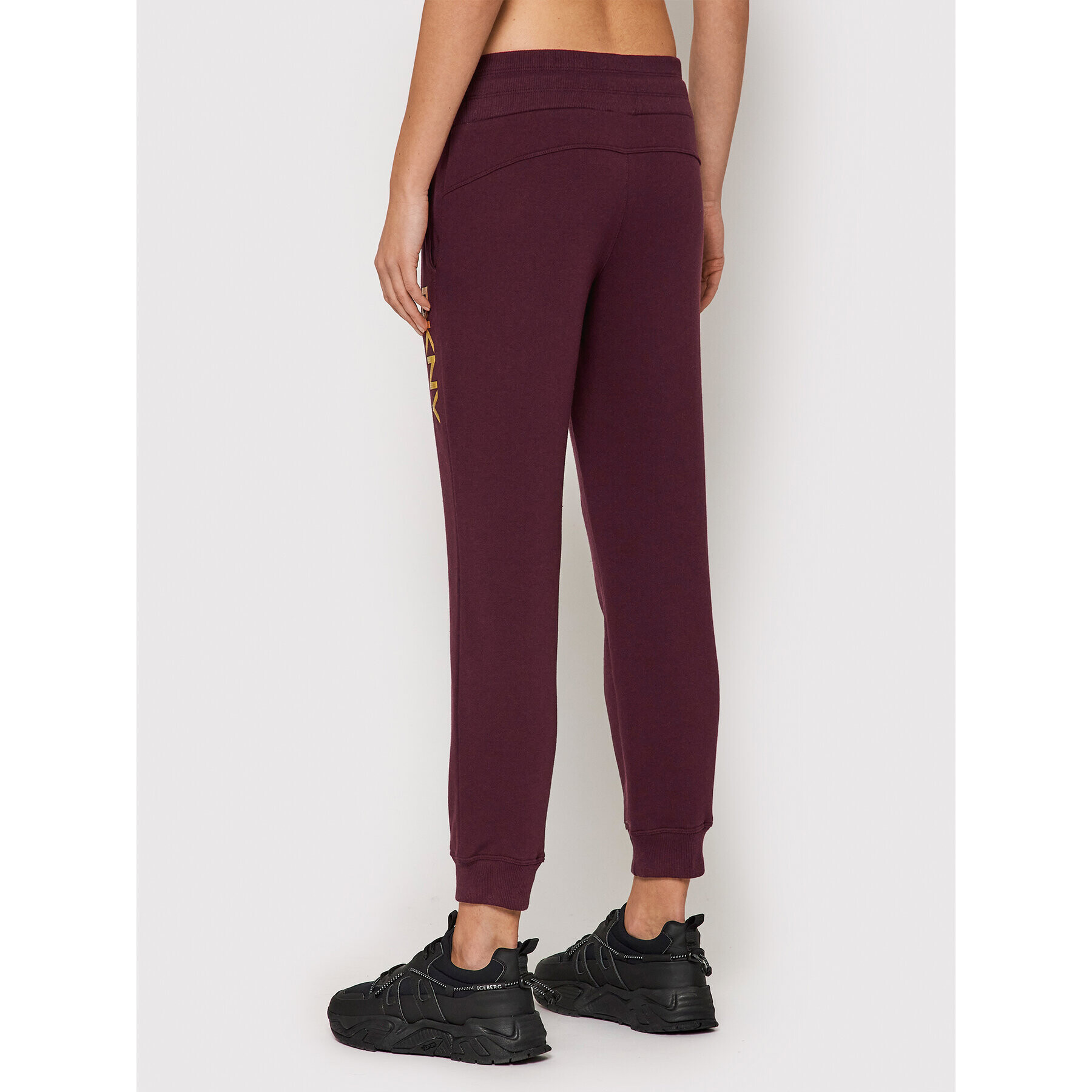 DKNY Sport Pantaloni trening DP1P2750 Violet Regular Fit - Pled.ro