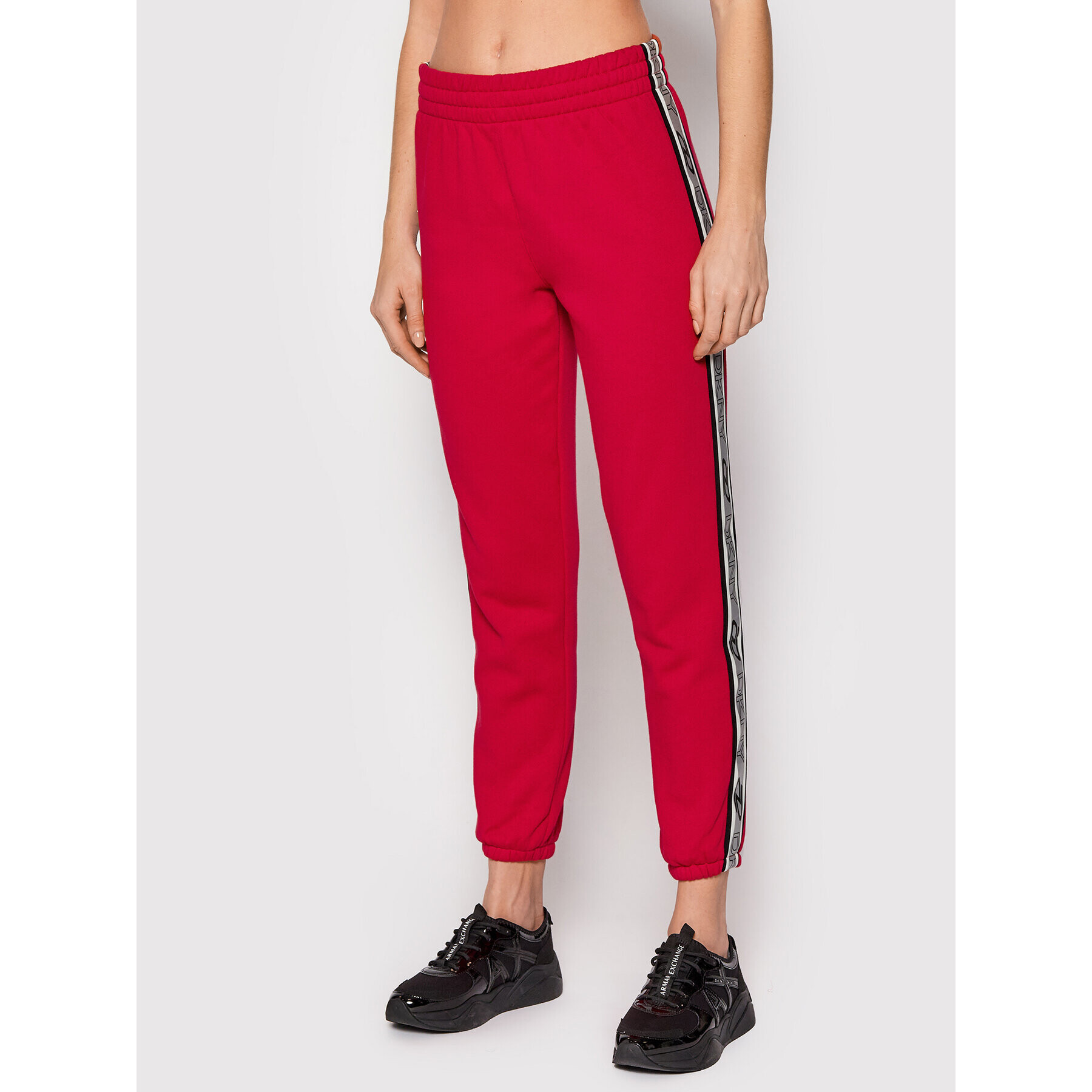 DKNY Sport Pantaloni trening DP1P2802 Roșu Regular Fit - Pled.ro