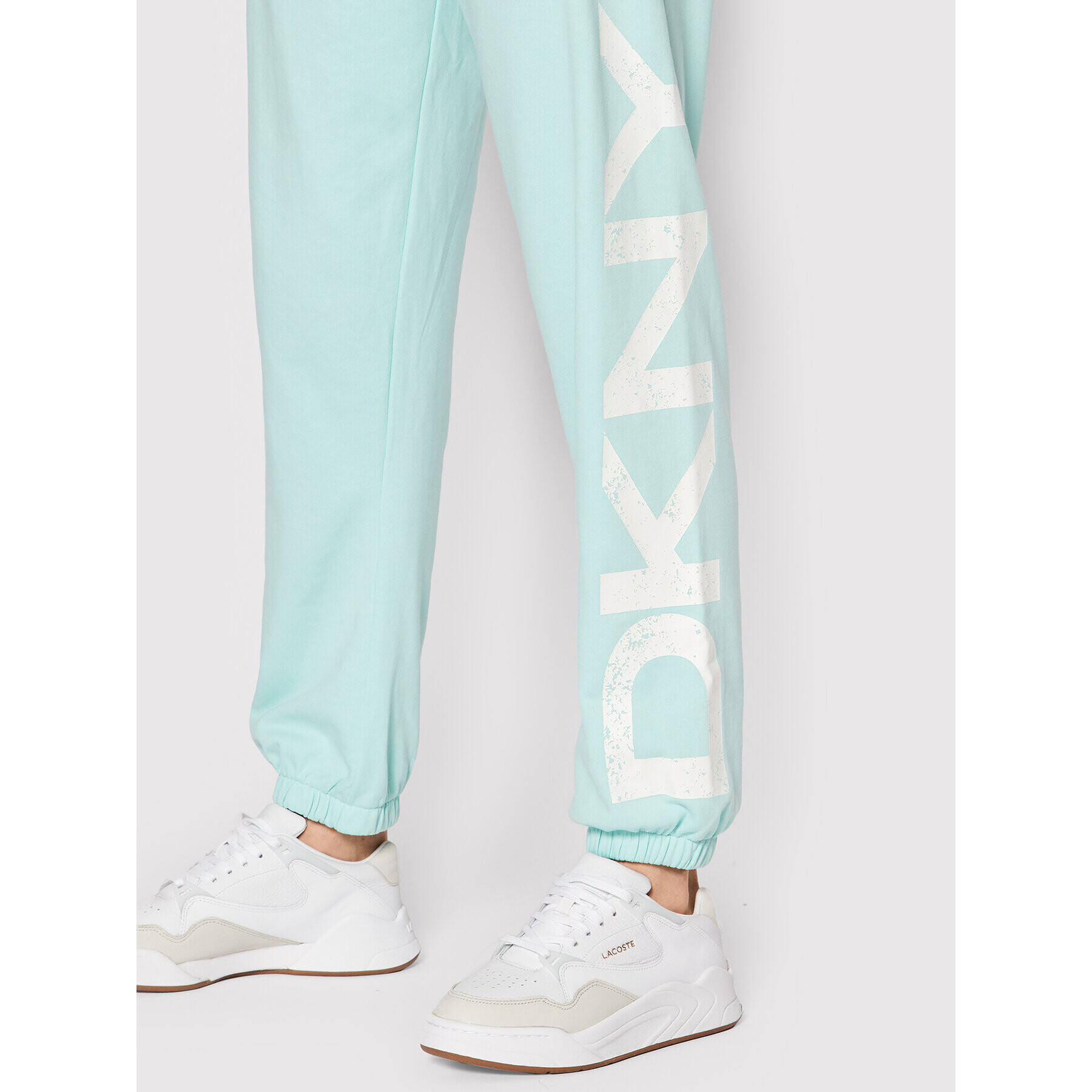 DKNY Sport Pantaloni trening DP1P2833 Verde Regular Fit - Pled.ro