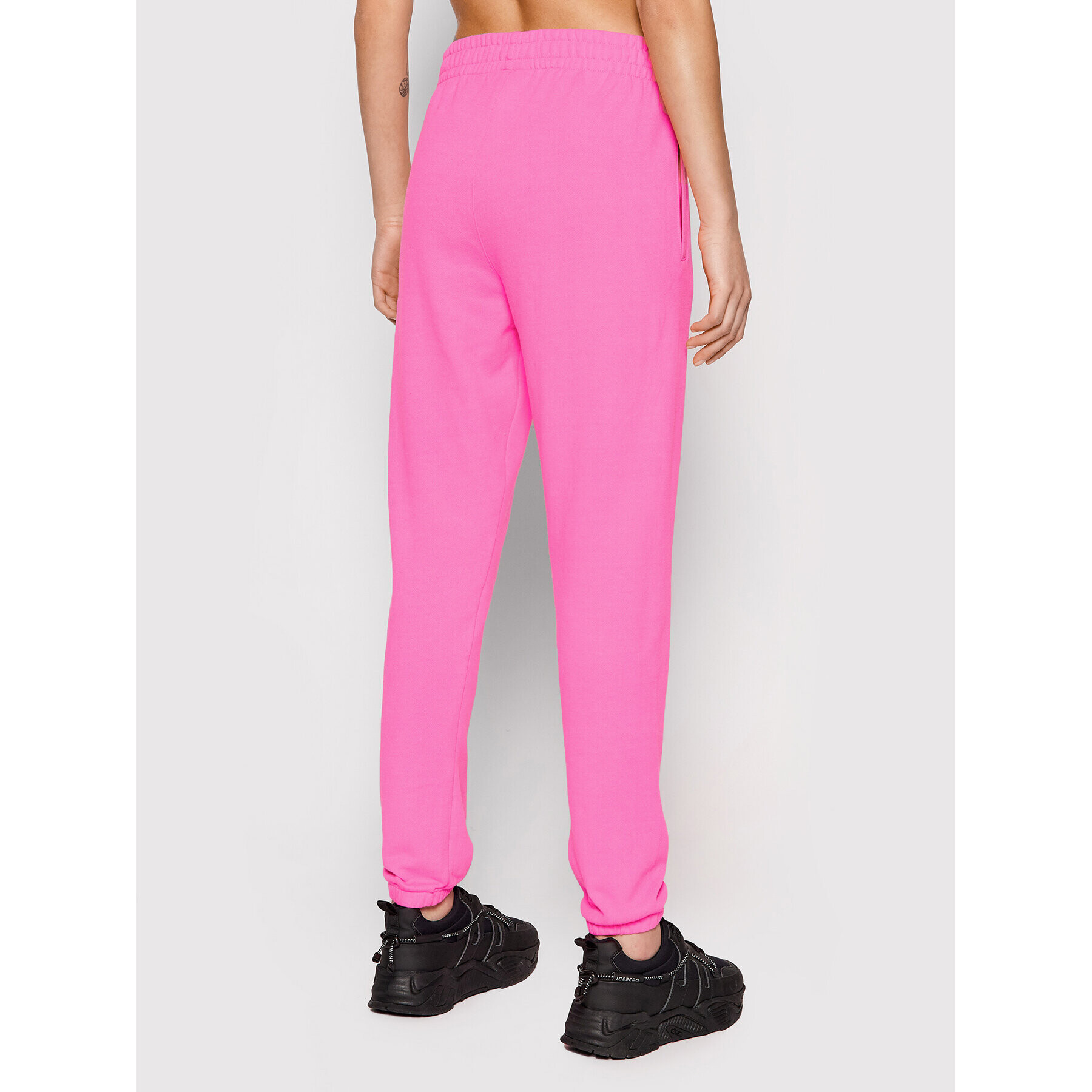 DKNY Sport Pantaloni trening DP1P2981 Roz Regular Fit - Pled.ro