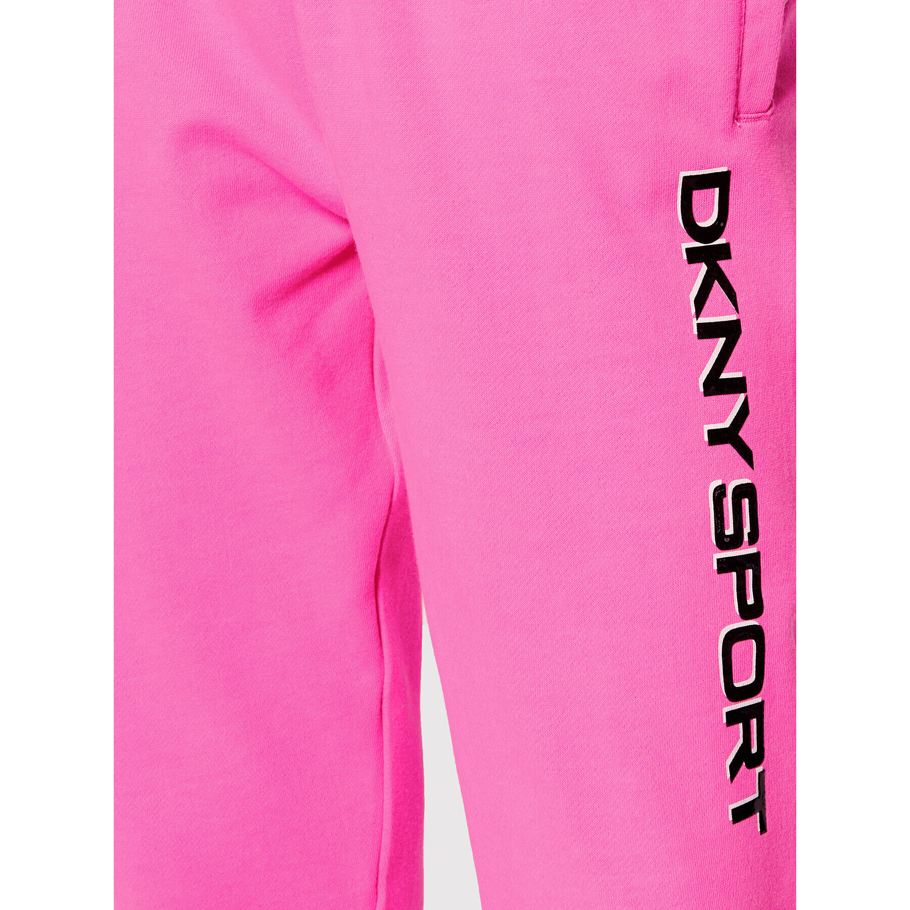 DKNY Sport Pantaloni trening DP1P2981 Roz Regular Fit - Pled.ro