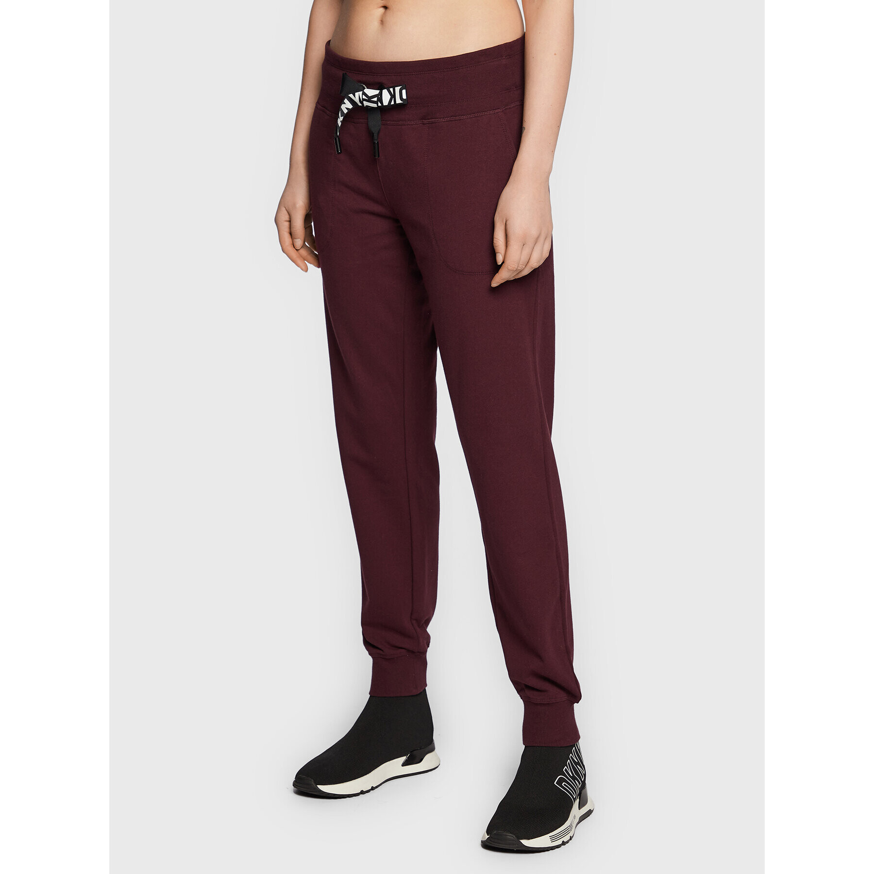 DKNY Sport Pantaloni trening DP2P1917 Violet Regular Fit - Pled.ro