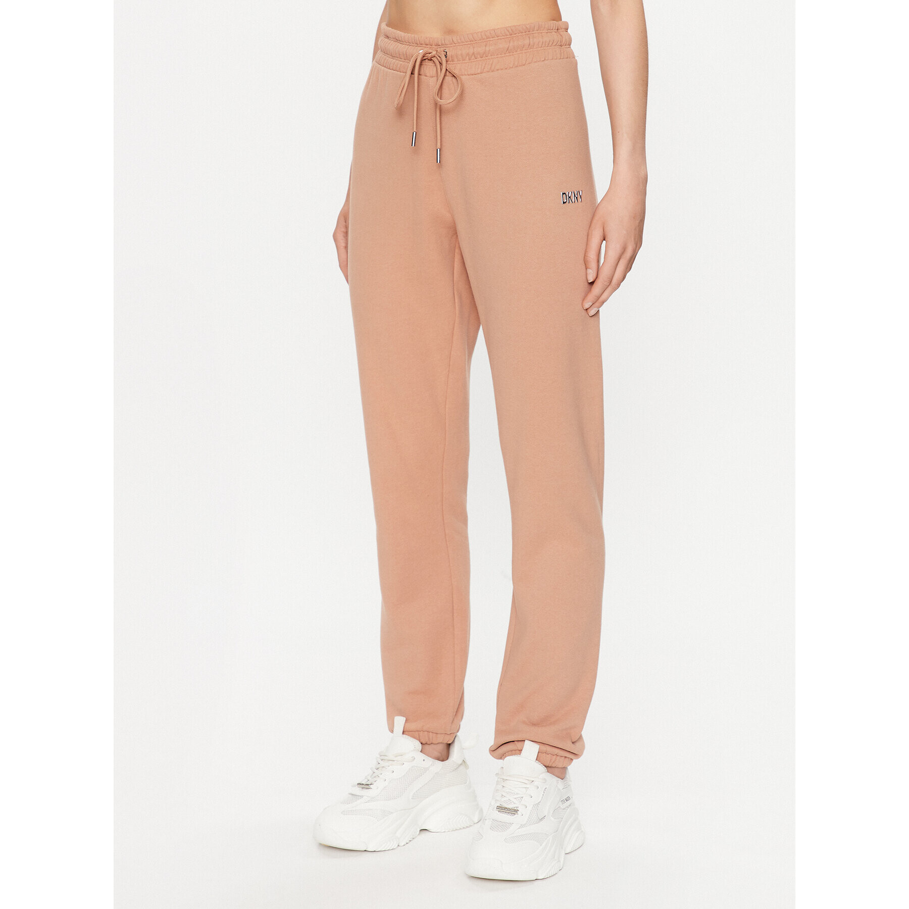 DKNY Sport Pantaloni trening DP2P3114 Maro Regular Fit - Pled.ro