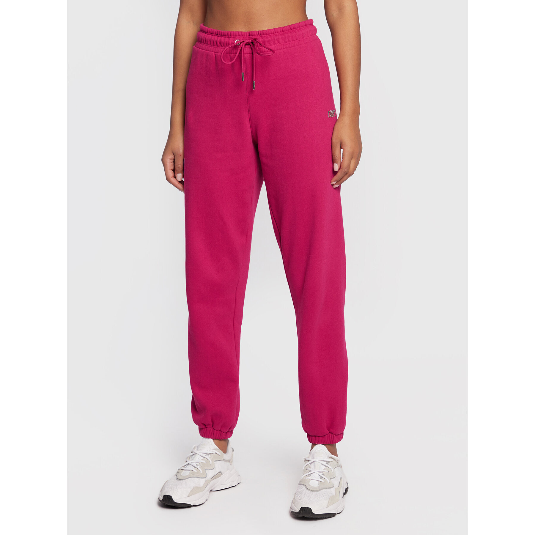 DKNY Sport Pantaloni trening DP2P3114 Roz Regular Fit - Pled.ro