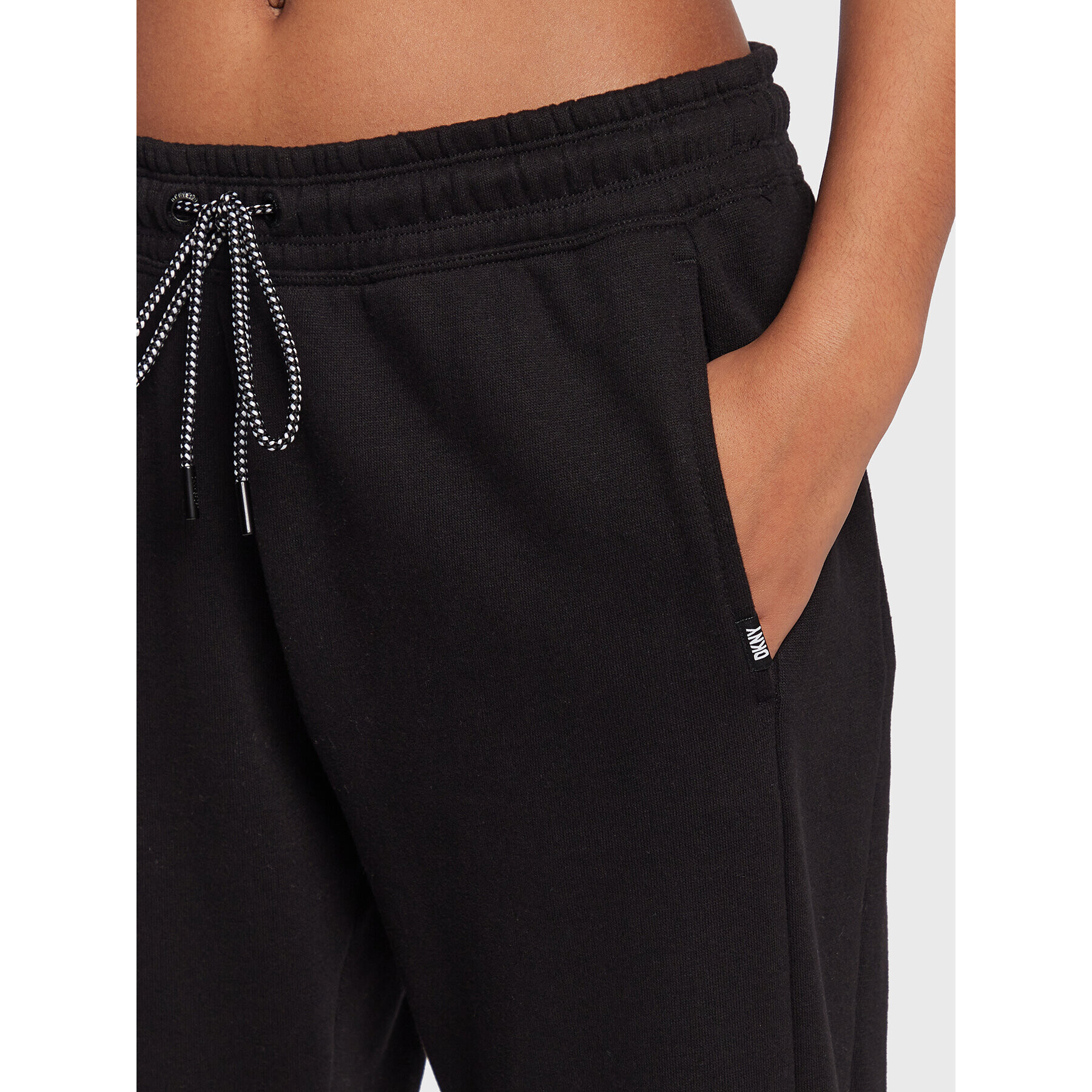 DKNY Sport Pantaloni trening DP2P3117 Negru Regular Fit - Pled.ro