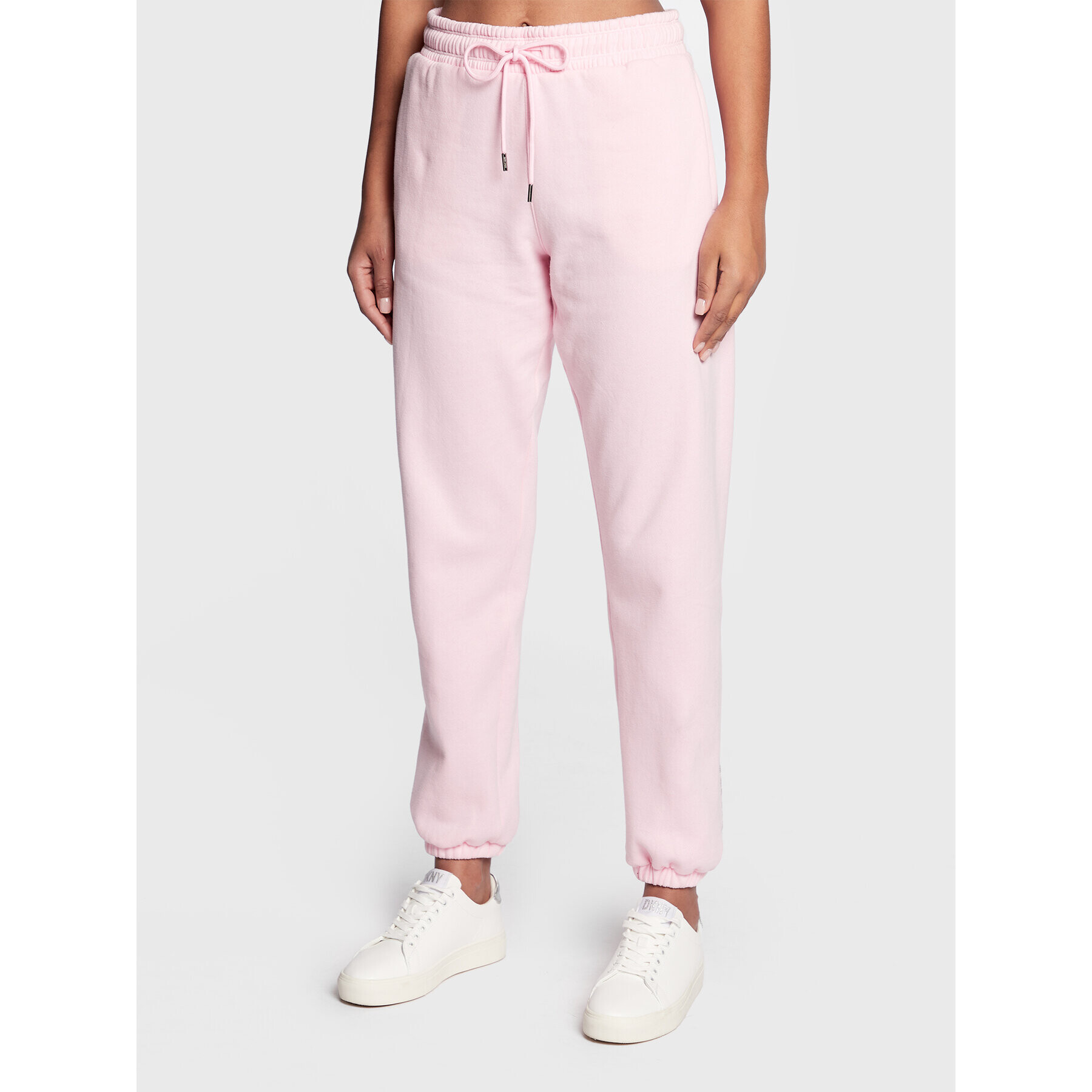 DKNY Sport Pantaloni trening DP2P3143 Roz Regular Fit - Pled.ro