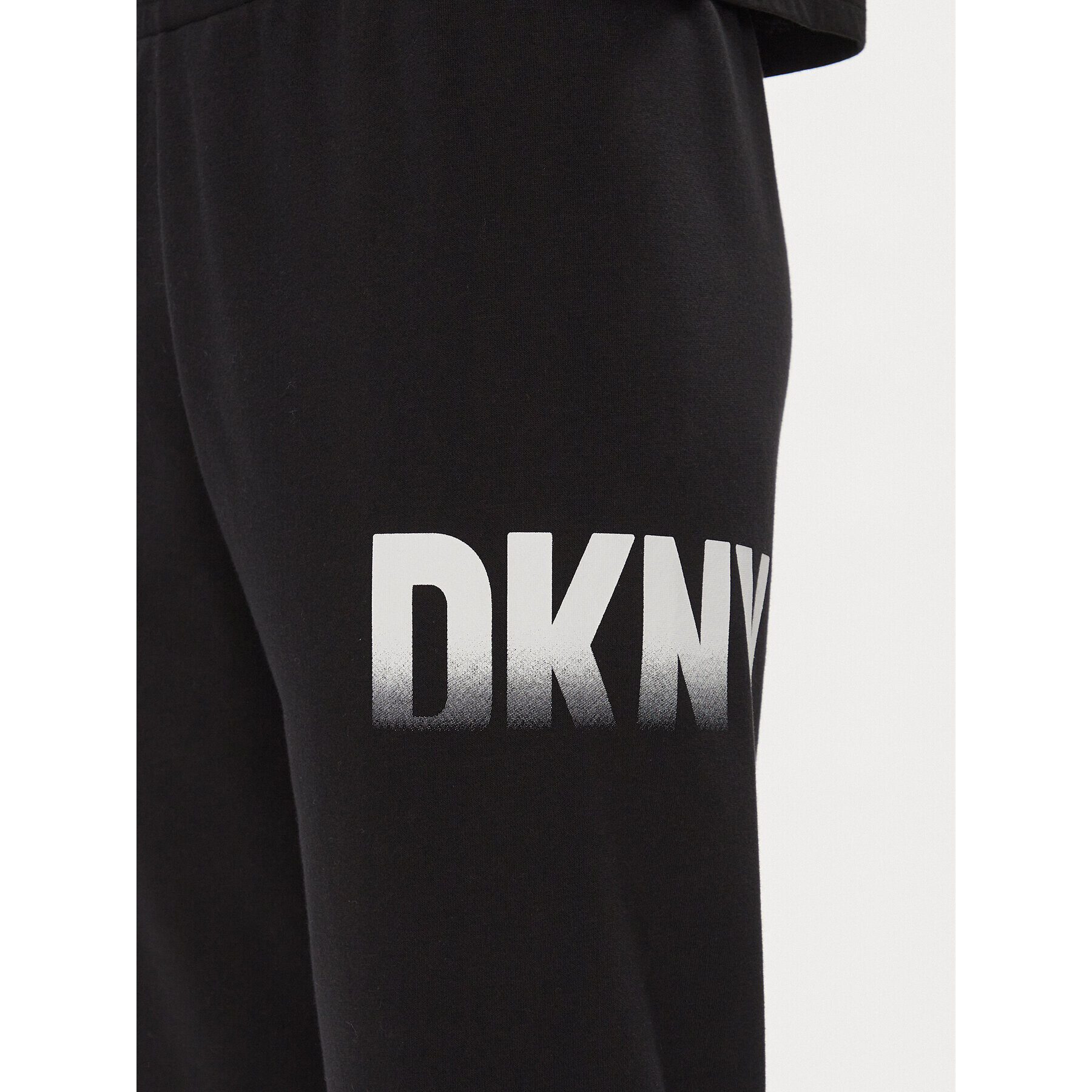 DKNY Sport Pantaloni trening DP3P3379 Negru Relaxed Fit - Pled.ro