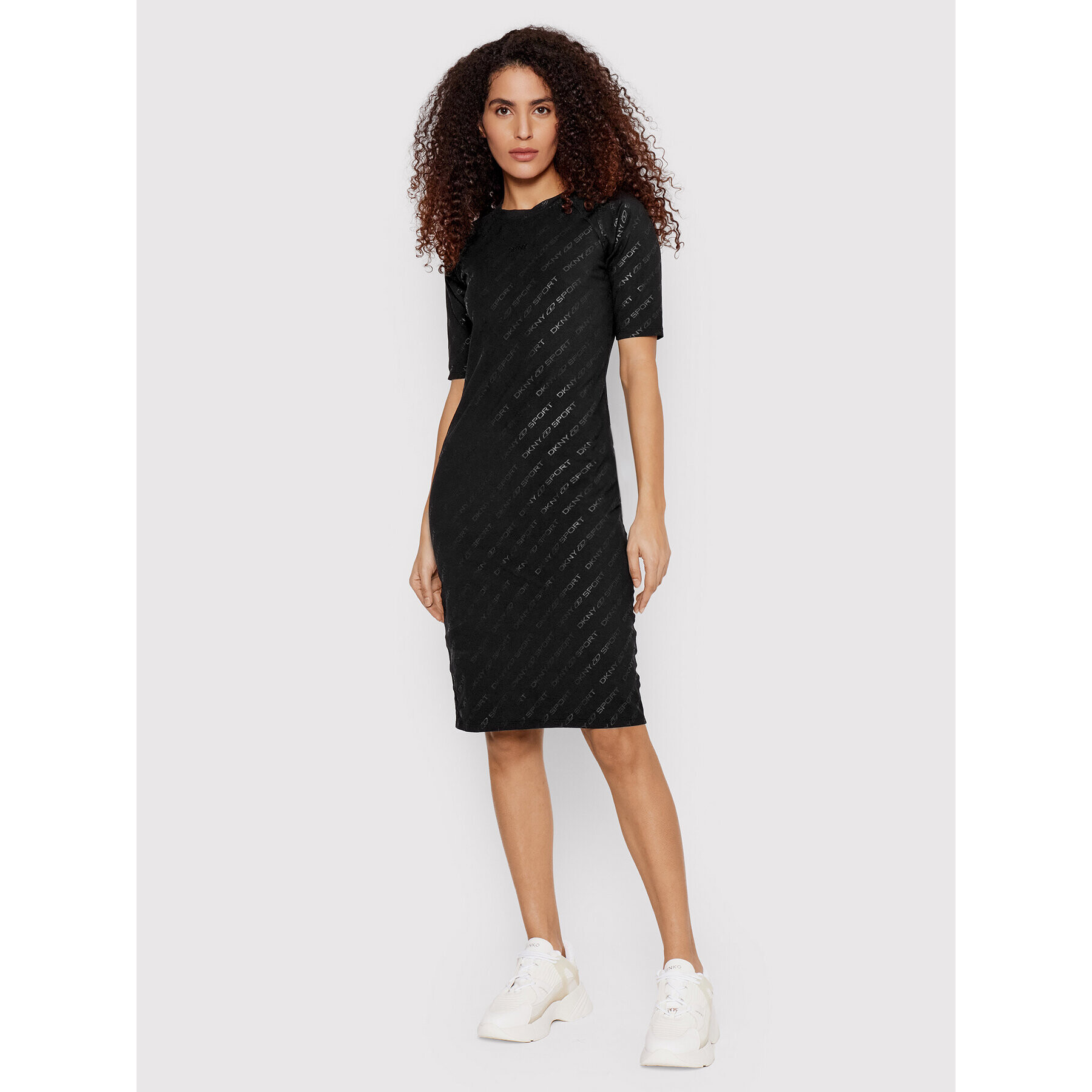 DKNY Sport Rochie de zi DP1D4498 Negru Slim Fit - Pled.ro