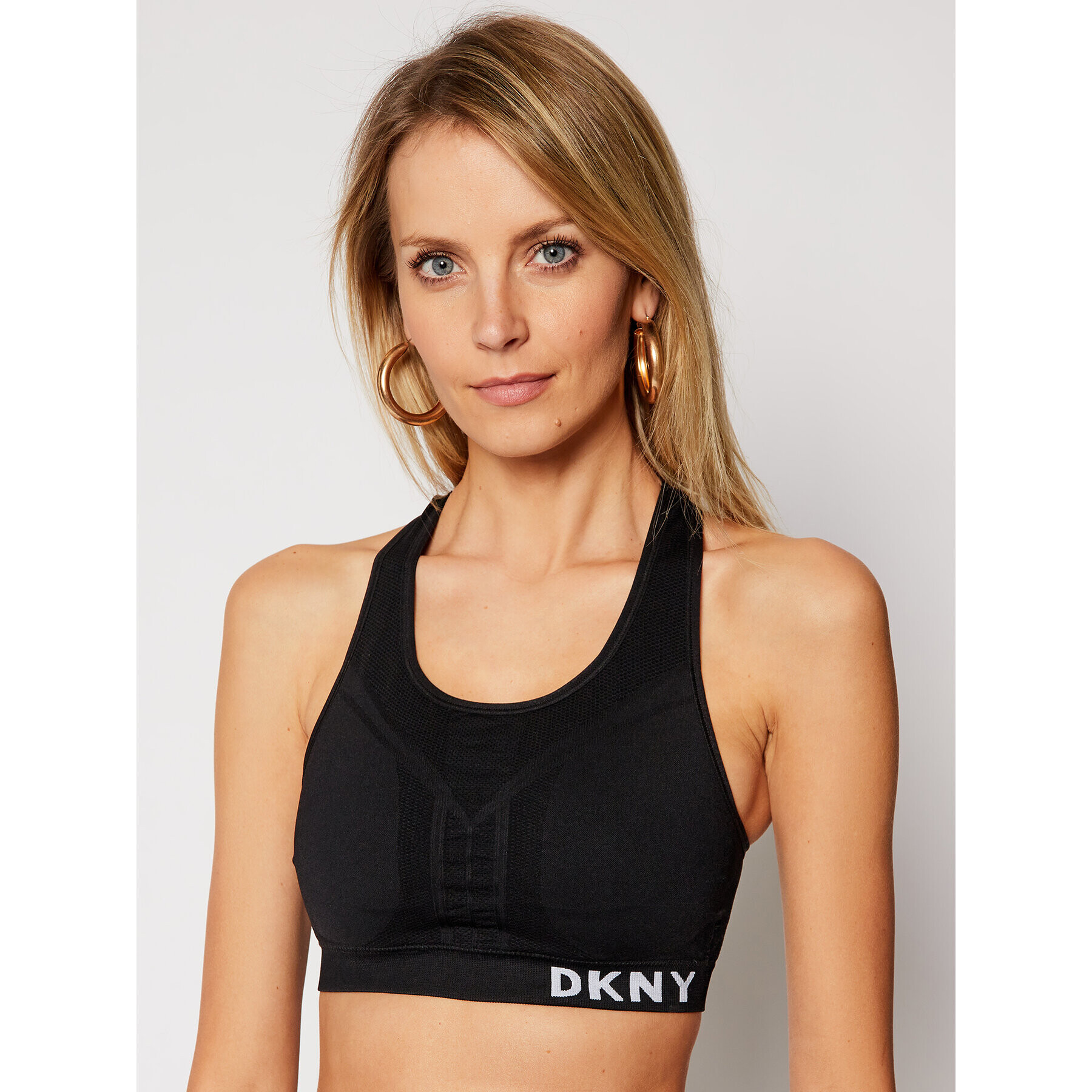 DKNY Sport Sutien top DP0T6711 Negru - Pled.ro