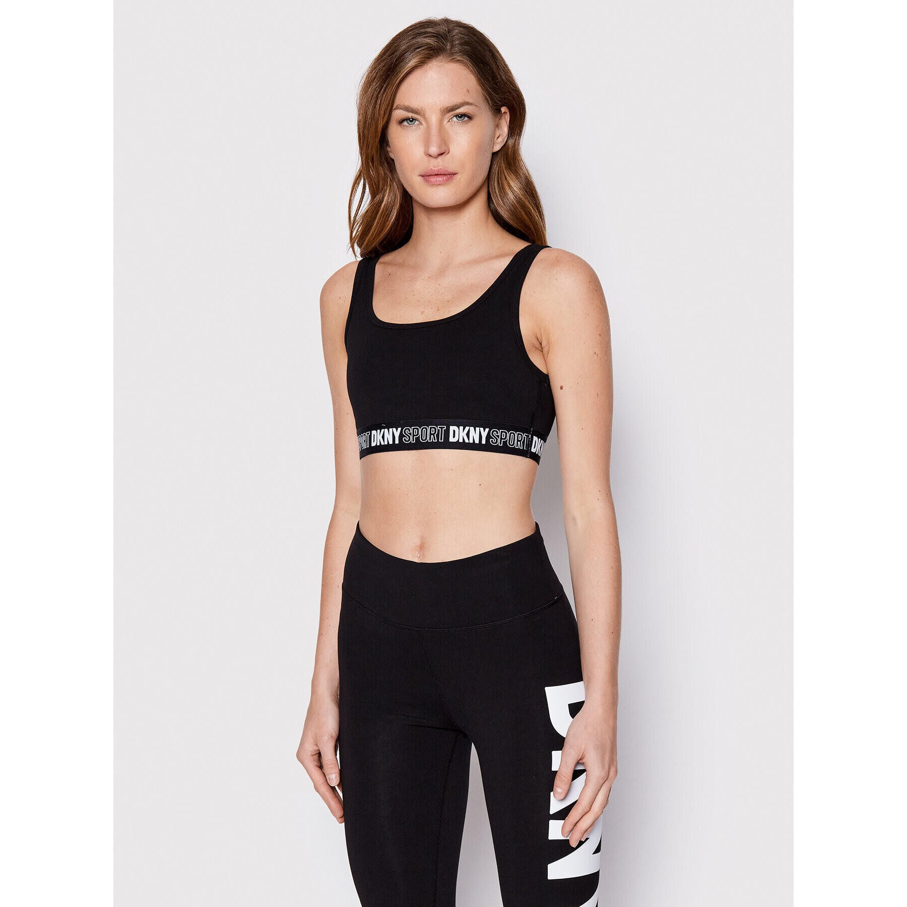 DKNY Sport Sutien top DP2T8551 Negru - Pled.ro