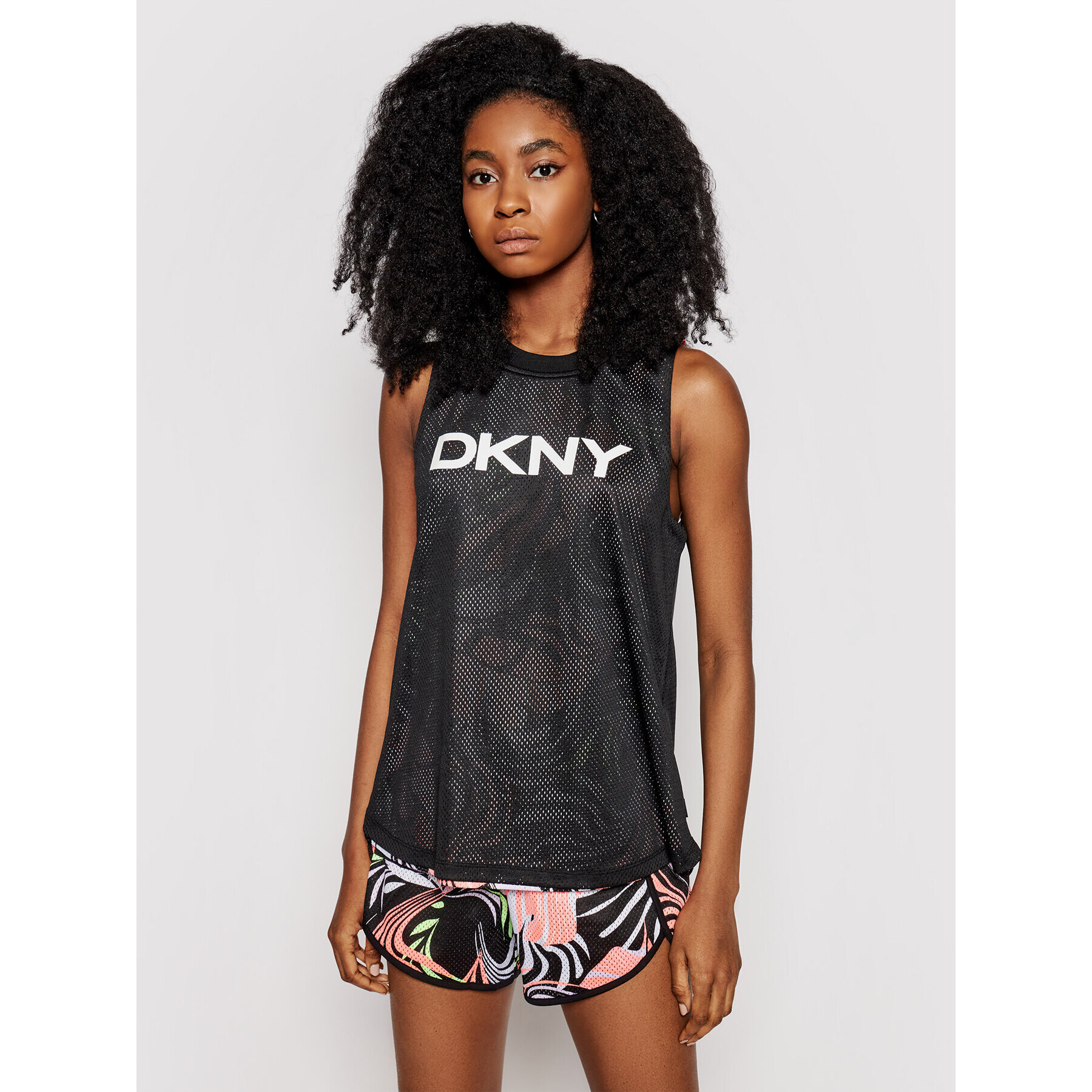 DKNY Sport Top DP1T8068 Colorat Relaxed Fit - Pled.ro