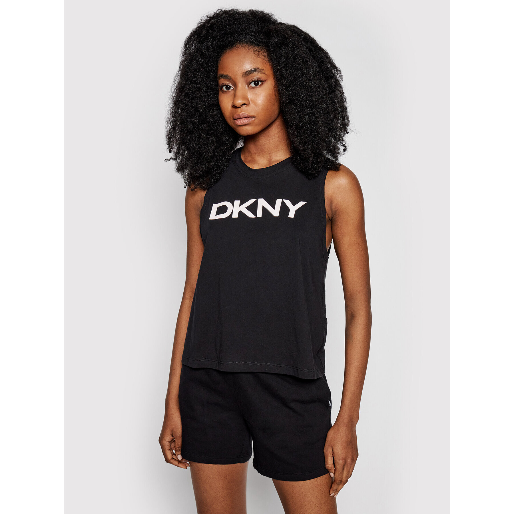 DKNY Sport Top DP1T8084 Negru Relaxed Fit - Pled.ro