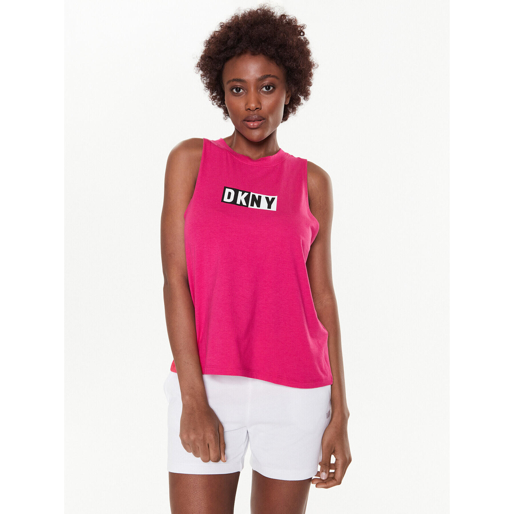 DKNY Sport Top DP2T5892 Vișiniu Classic Fit - Pled.ro