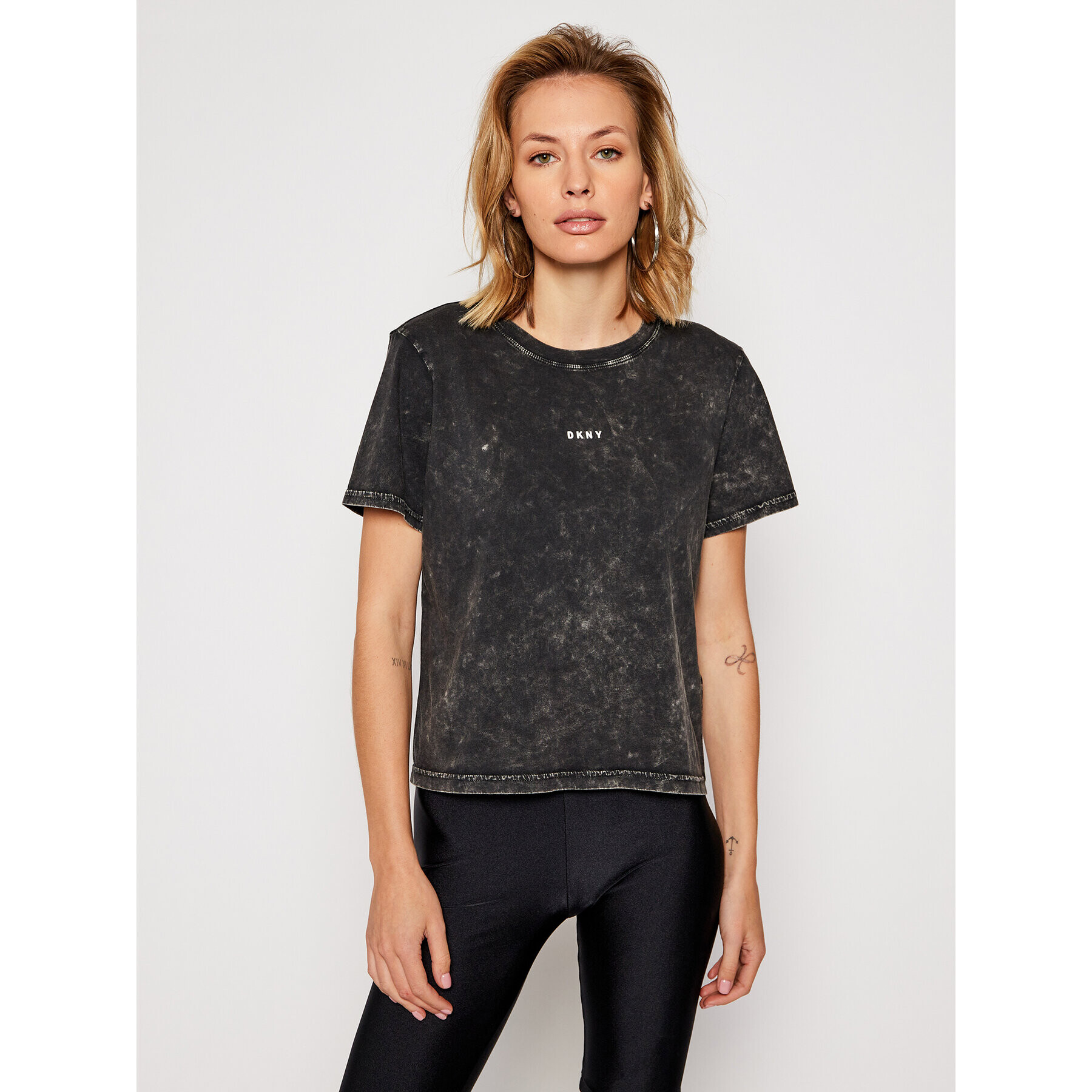 DKNY Sport Tricou DP0T7384 Negru Regular Fit - Pled.ro