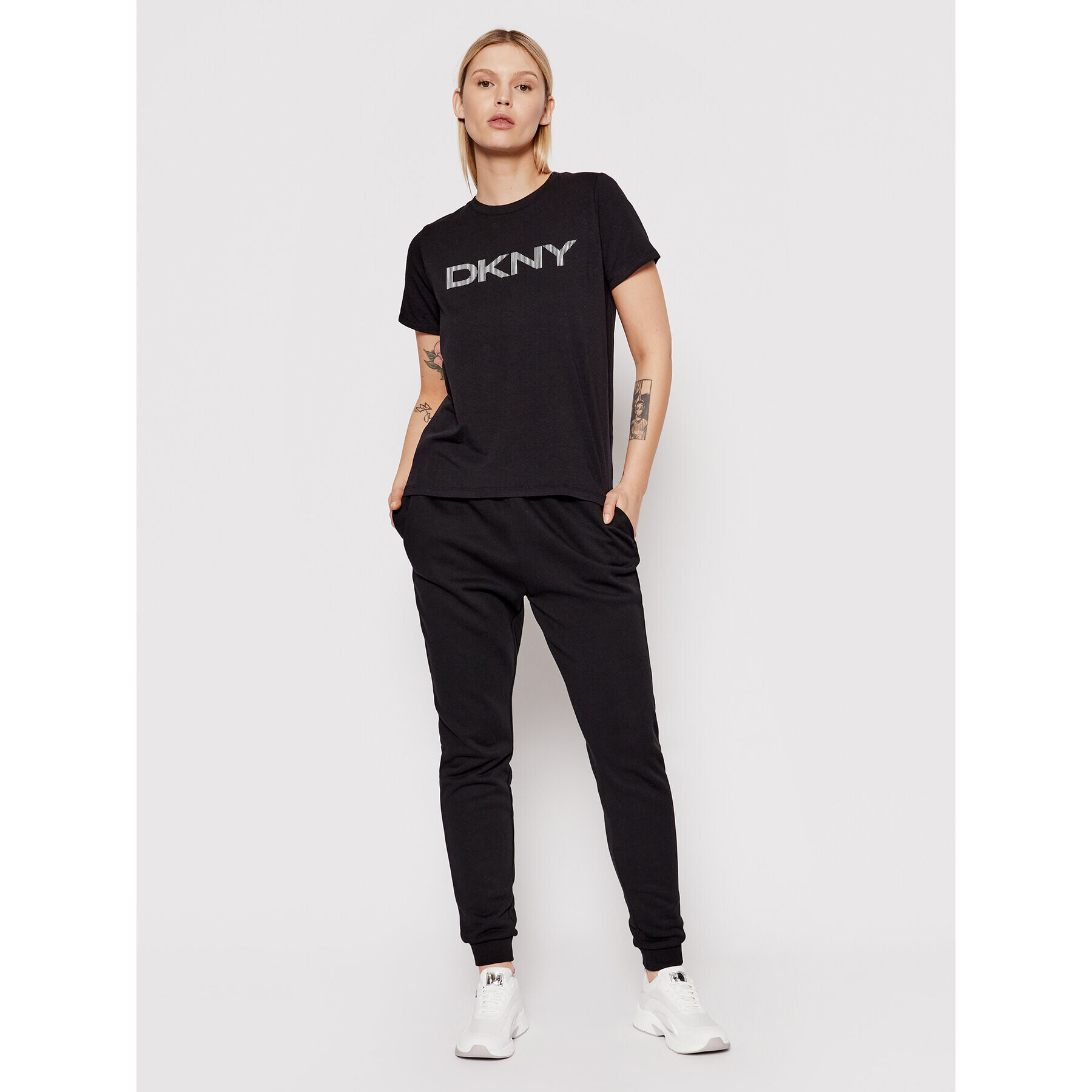 DKNY Sport Tricou DP1T6749 Negru Regular Fit - Pled.ro