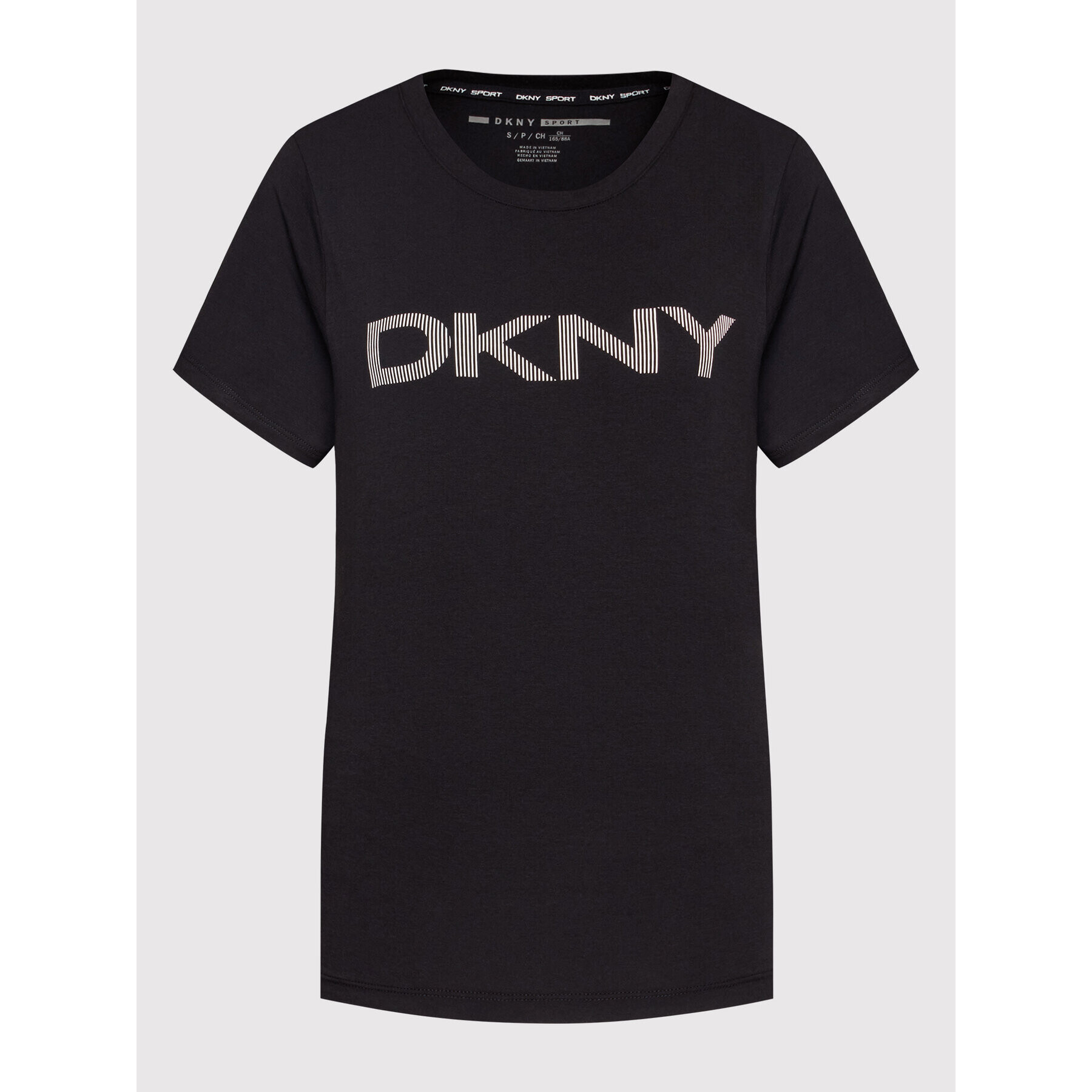 DKNY Sport Tricou DP1T6749 Negru Regular Fit - Pled.ro