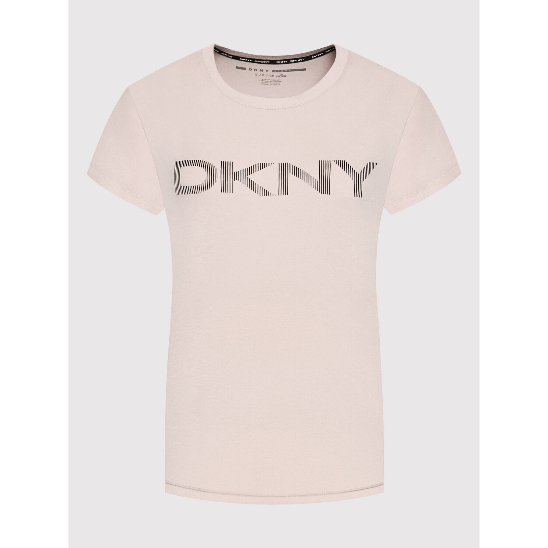 DKNY Sport Tricou DP1T6749 Roz Regular Fit - Pled.ro