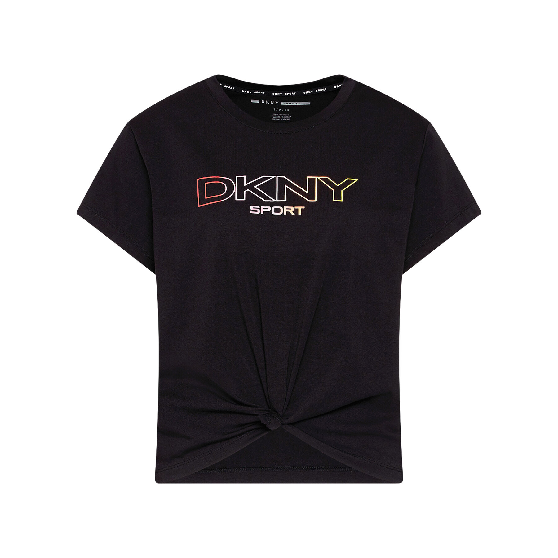 DKNY Sport Tricou DP1T8020 Negru Regular Fit - Pled.ro