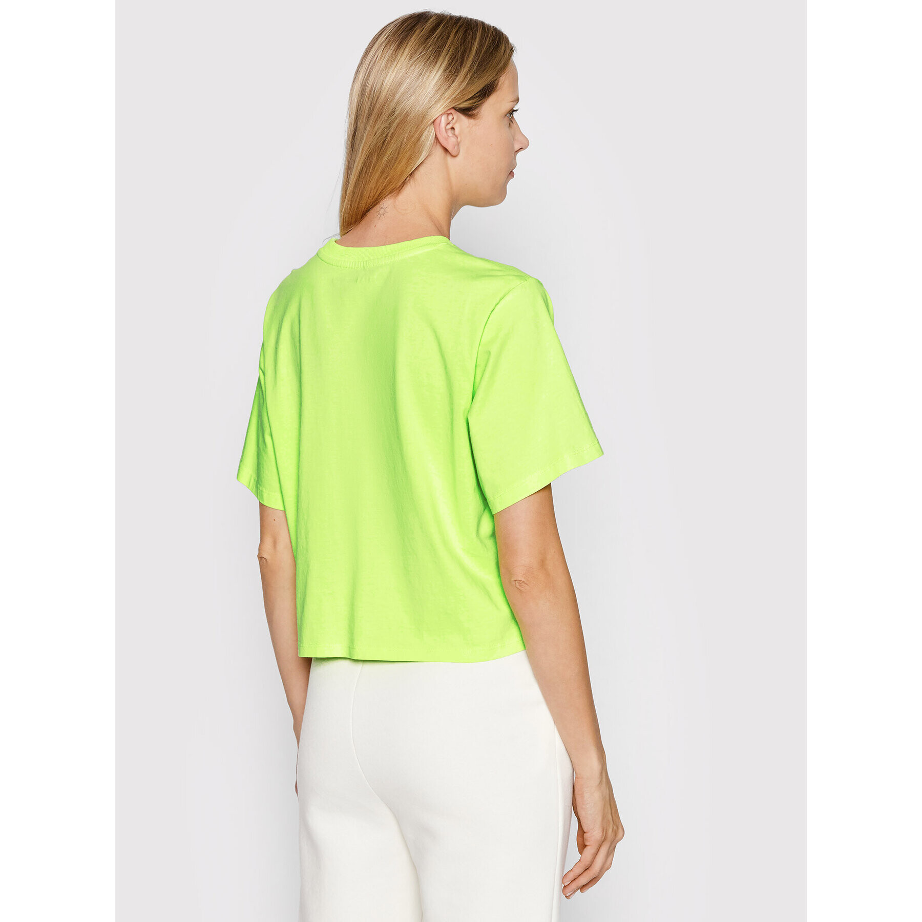 DKNY Sport Tricou DP1T8459 Verde Relaxed Fit - Pled.ro