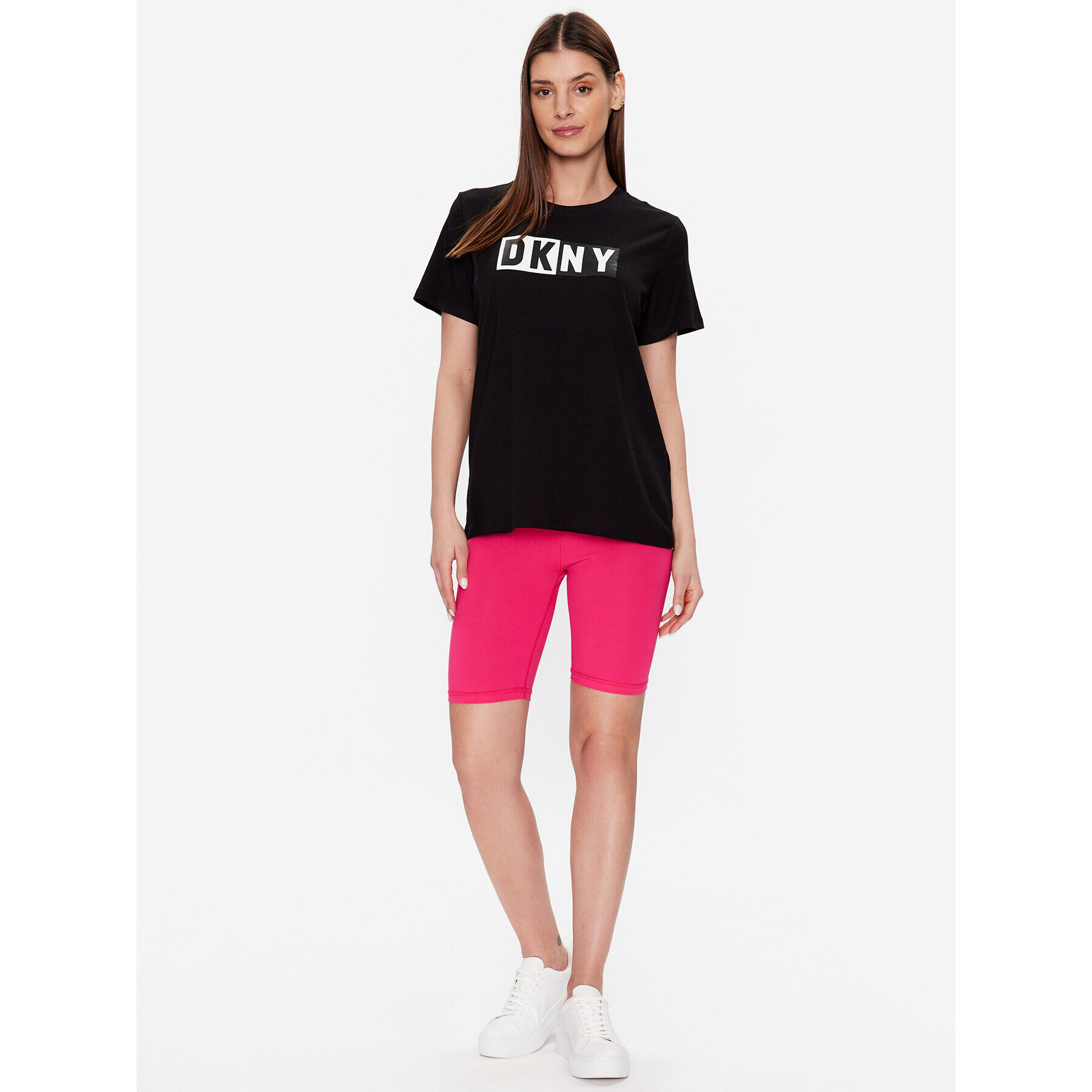 DKNY Sport Tricou DP2T5894 Negru Classic Fit - Pled.ro