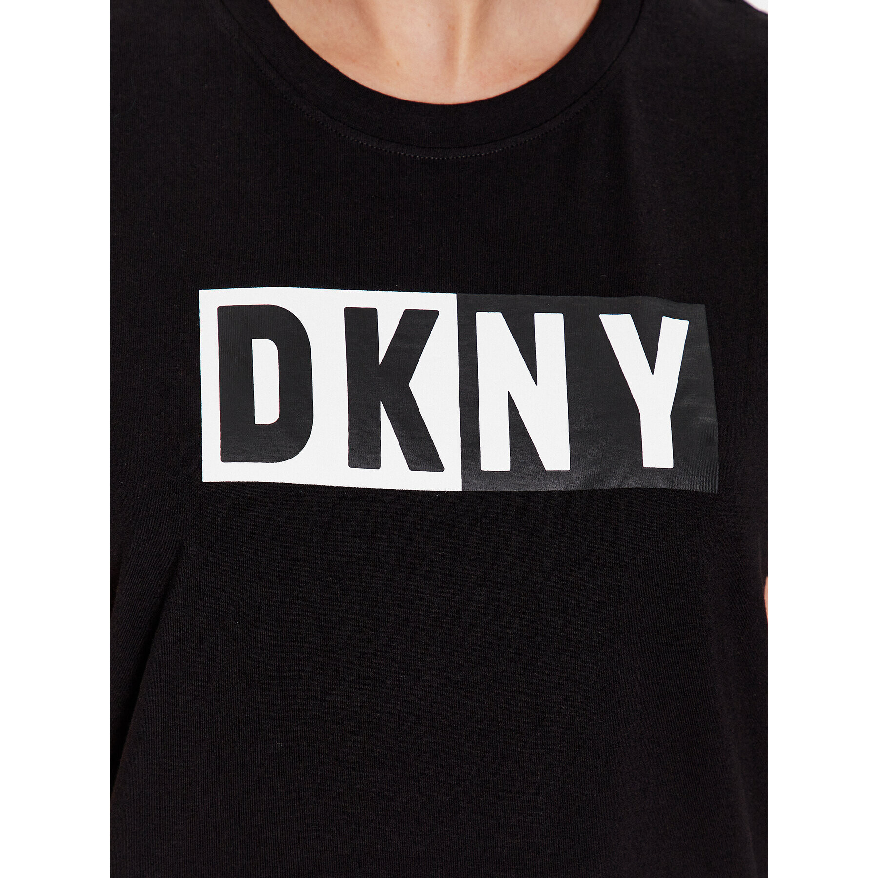 DKNY Sport Tricou DP2T5894 Negru Classic Fit - Pled.ro