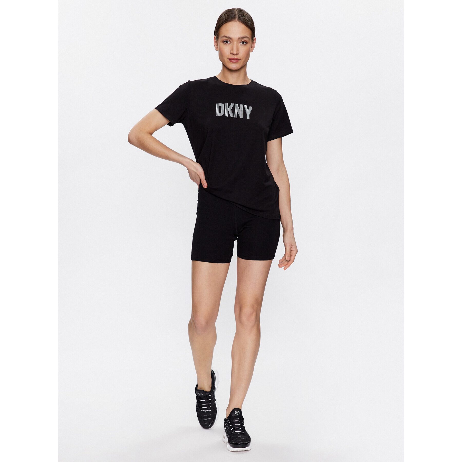 DKNY Sport Tricou DP2T6749 Negru Classic Fit - Pled.ro