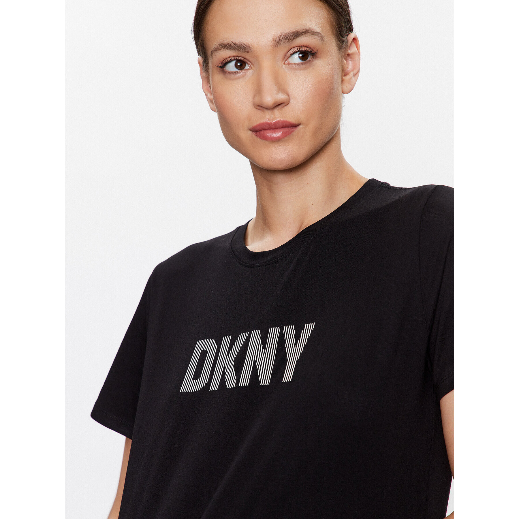 DKNY Sport Tricou DP2T6749 Negru Classic Fit - Pled.ro