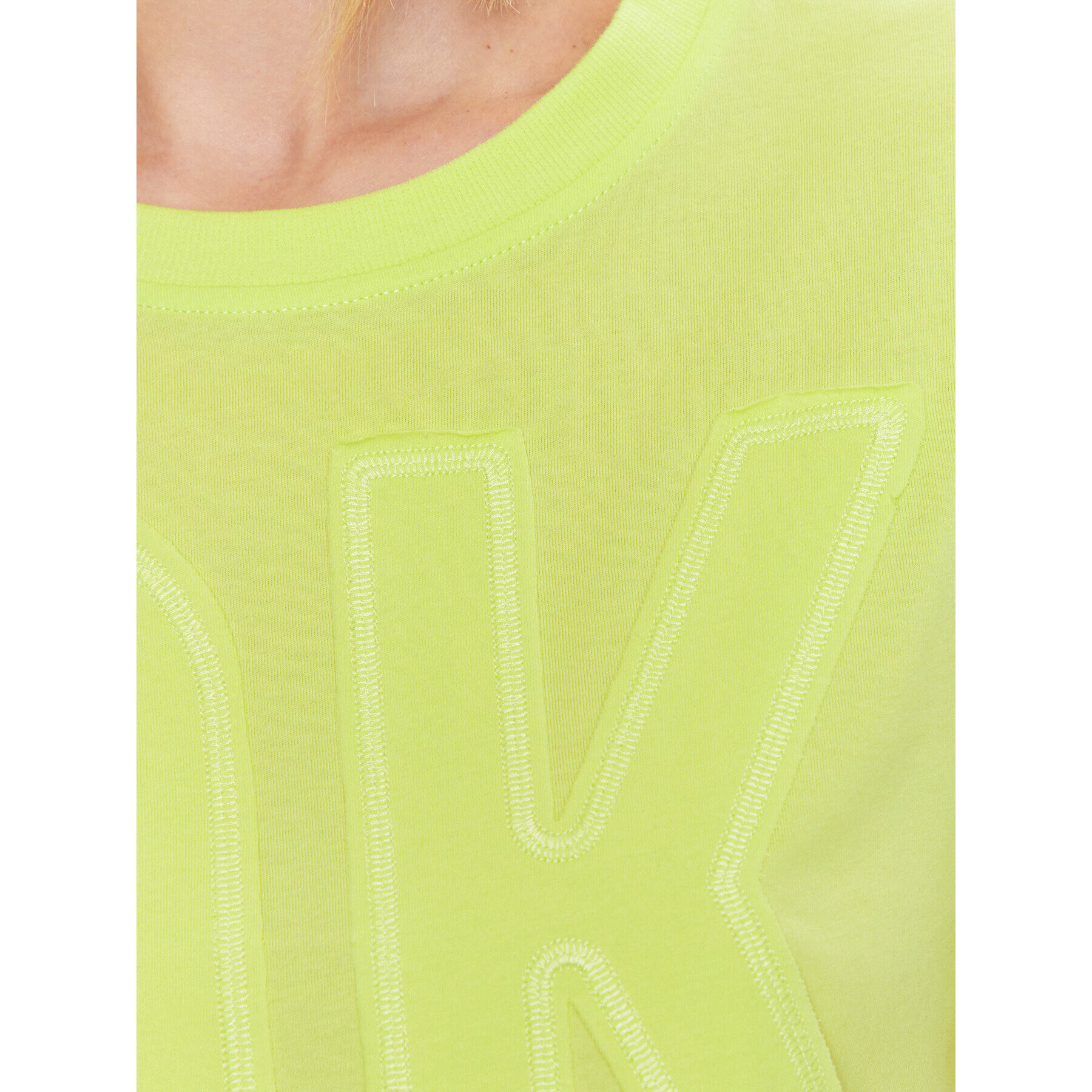 DKNY Sport Tricou DP3T9218 Galben Classic Fit - Pled.ro