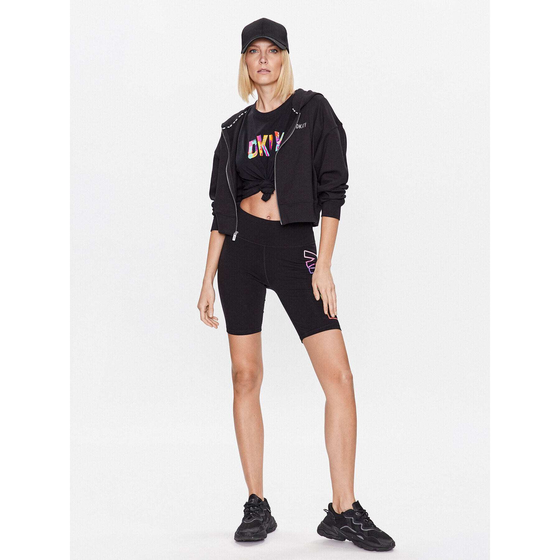 DKNY Sport Tricou DP3T9363 Negru Classic Fit - Pled.ro